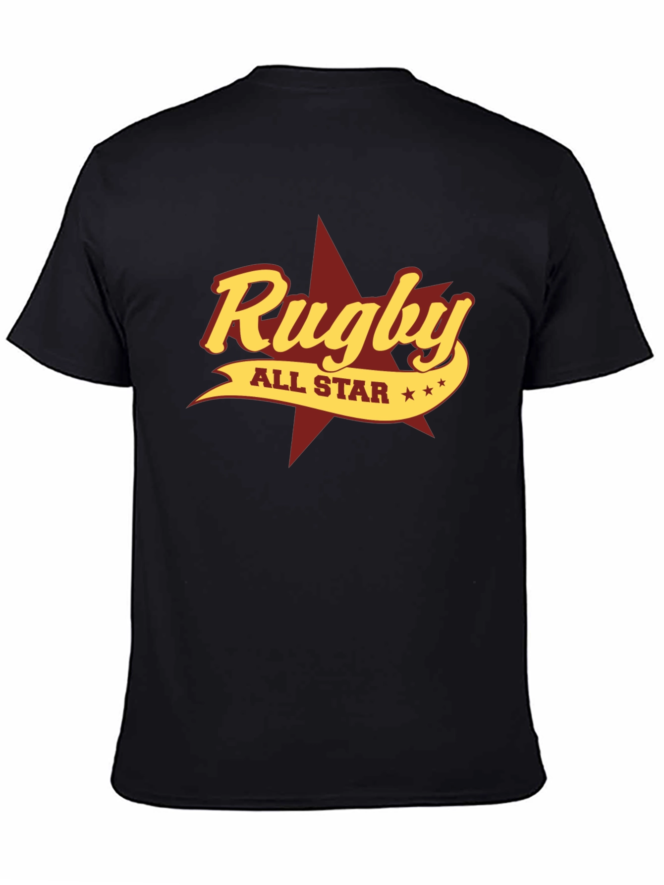 Rugby All Star Graphic Tee - Stylish Cotton T-Shirt