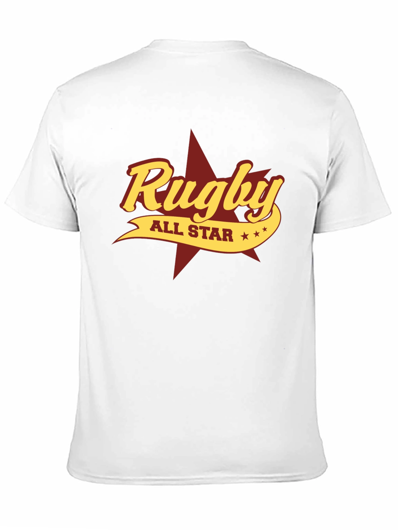 Rugby All Star Graphic Tee - Stylish Cotton T-Shirt