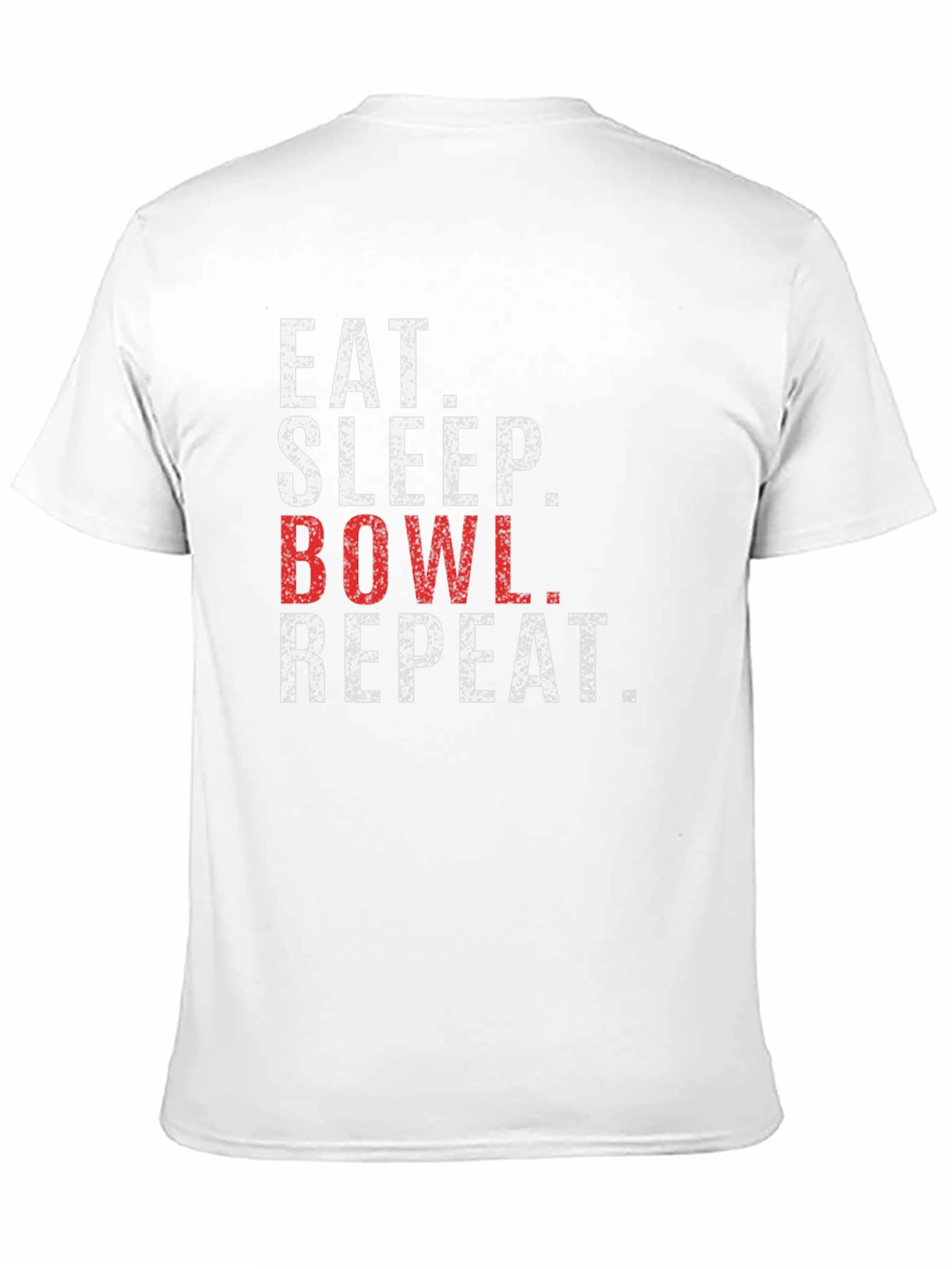 Eat Sleep Bowl Repeat Graphic T-Shirt