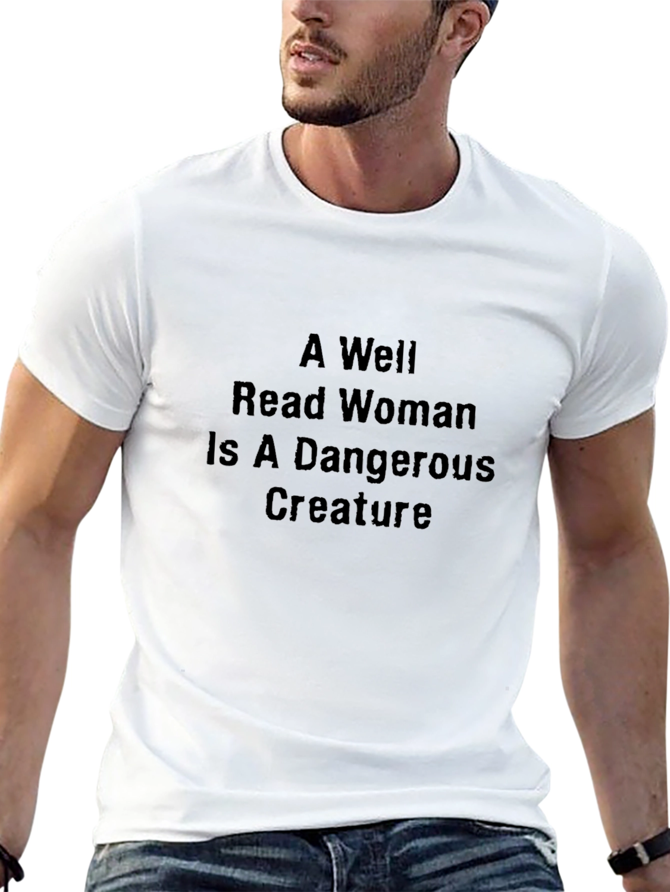 Well Read Woman T-Shirt - Dangerous Creature Tee