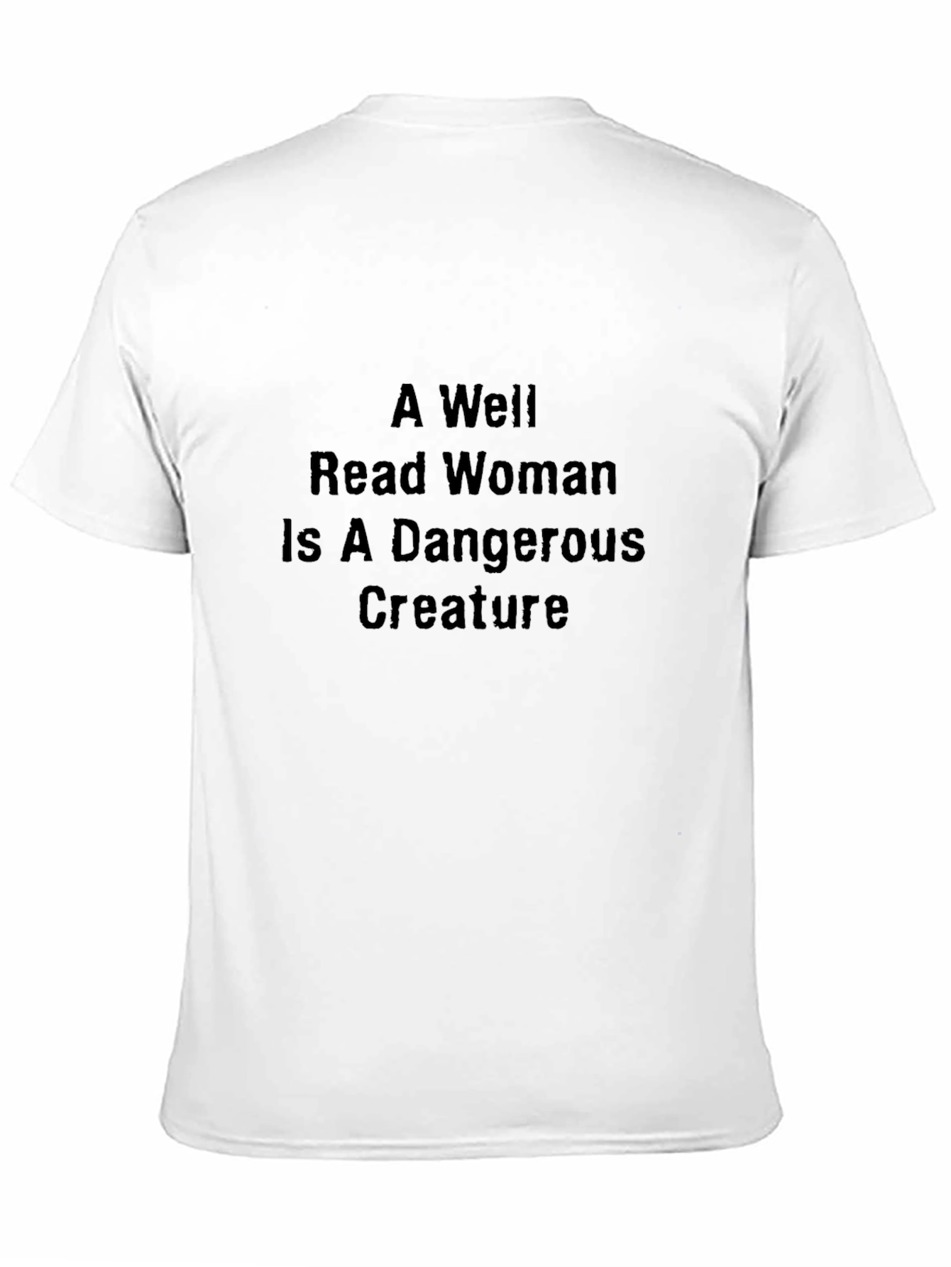 Well Read Woman T-Shirt - Dangerous Creature Tee