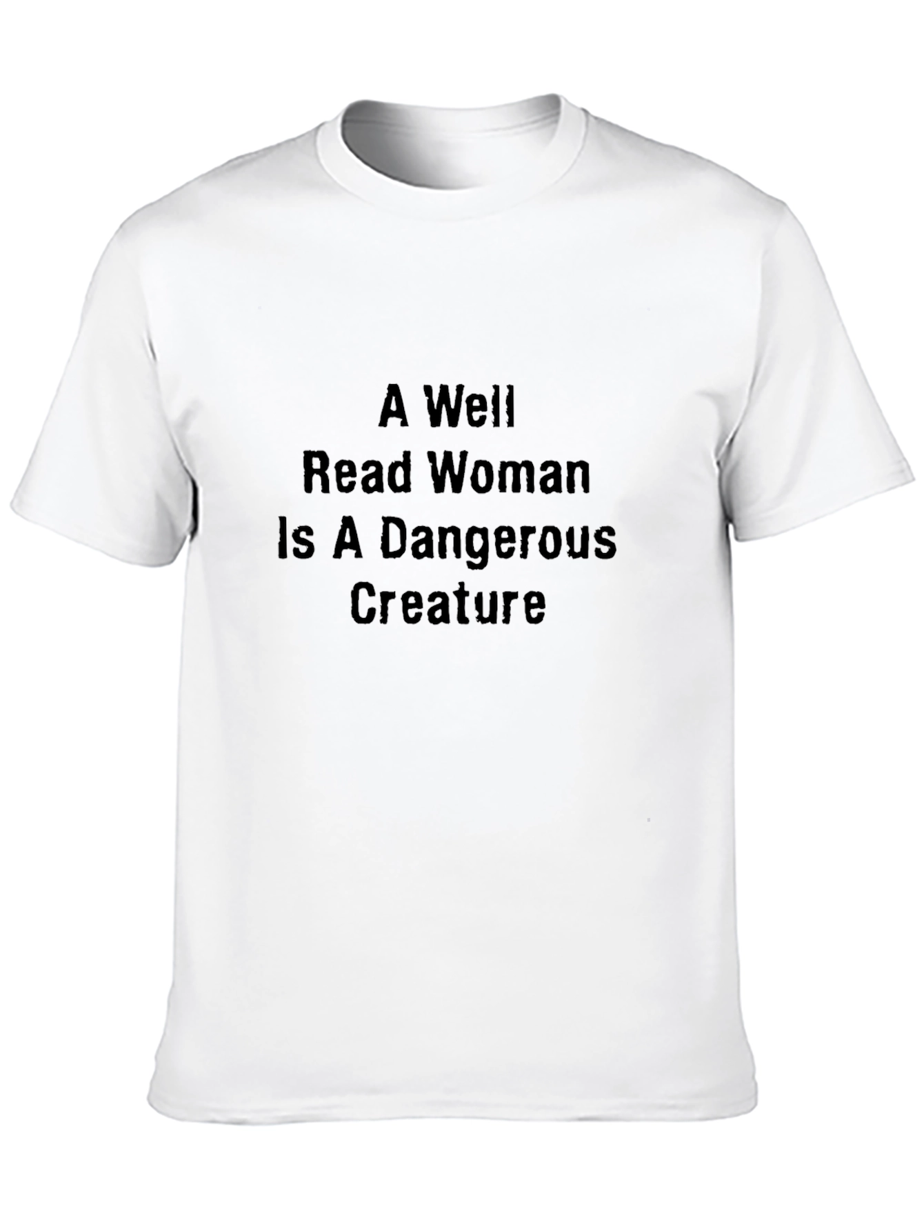 Well Read Woman T-Shirt - Dangerous Creature Tee