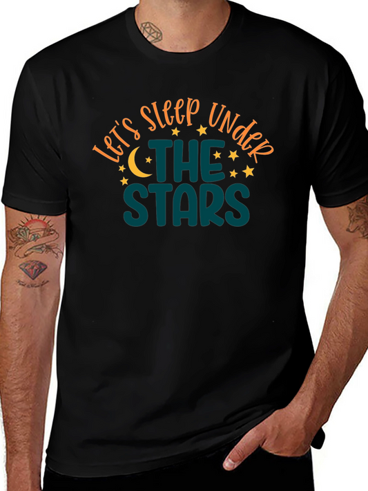 Lets Sleep Under The Stars Graphic Tee