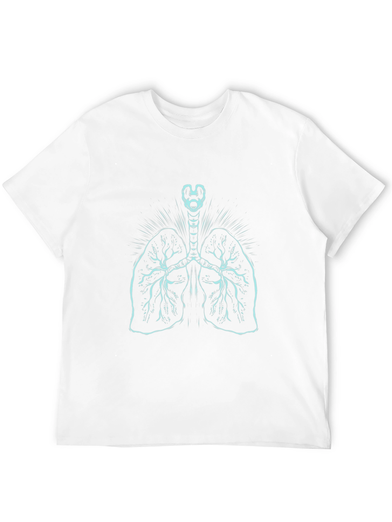 Anatomical Lungs Graphic Tee - Classic Fit