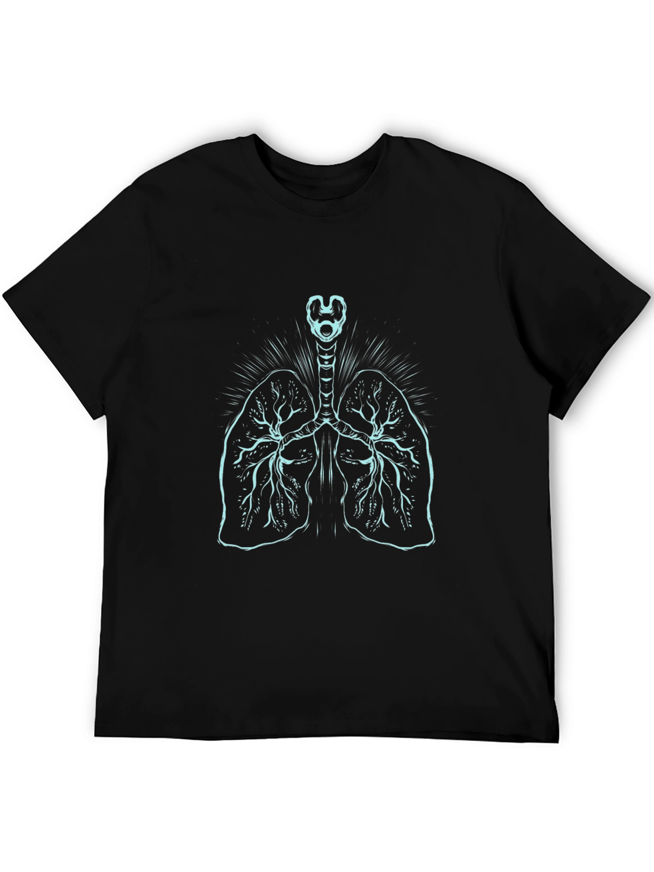 Anatomical Lungs Graphic Tee - Classic Fit