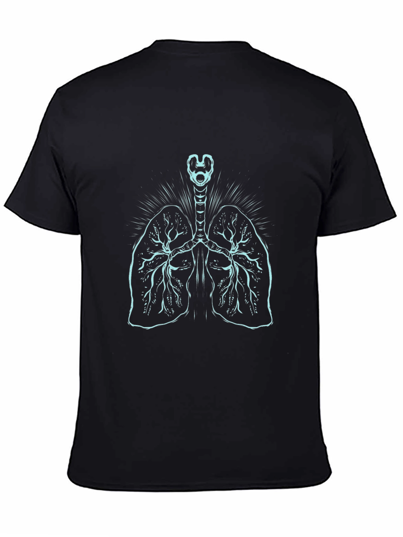 Anatomical Lungs Graphic Tee - Classic Fit