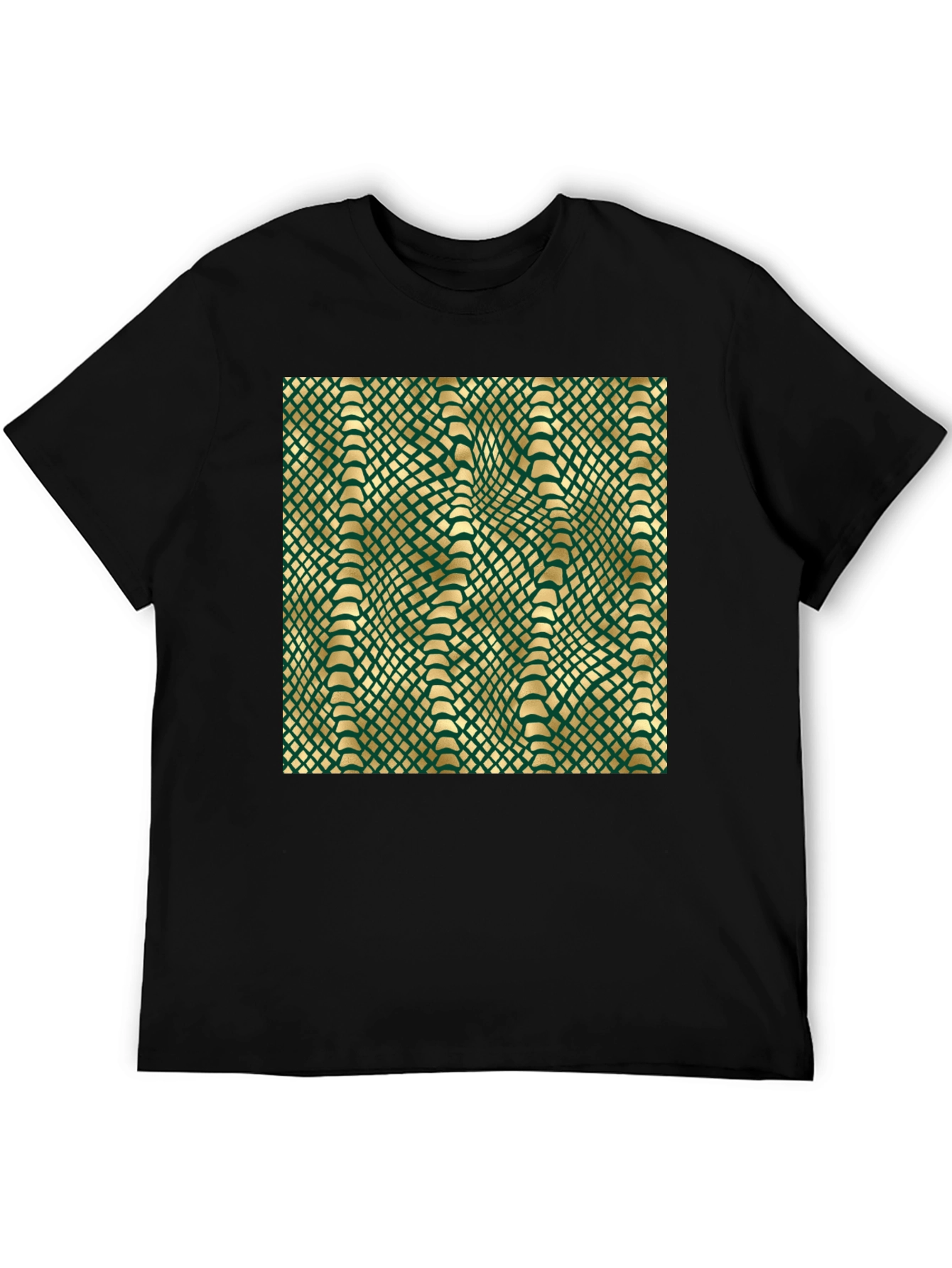 Geometric Illusion Tee - Stylish Graphic Print