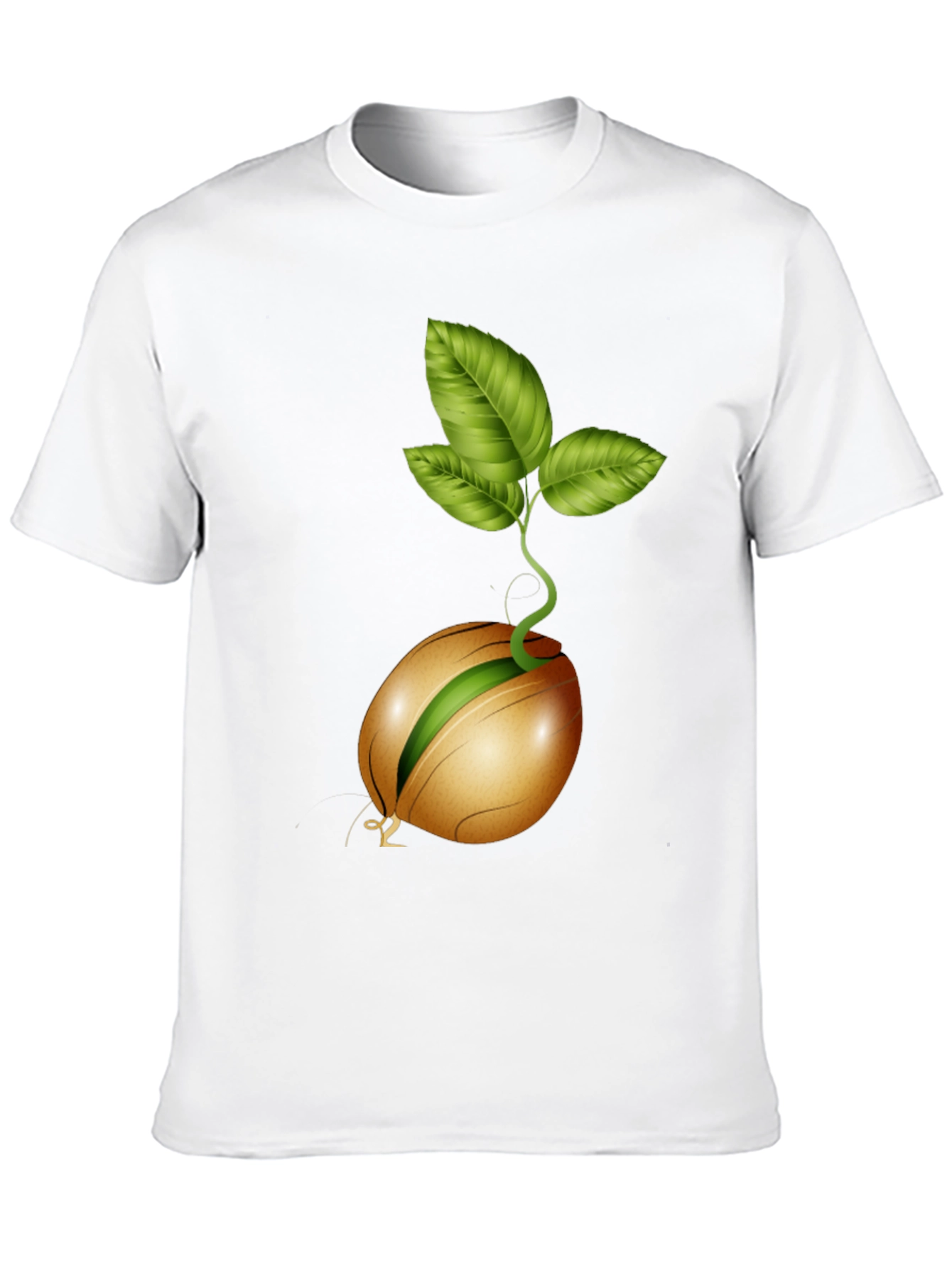 Sprouting Seed Graphic Tee - Organic Style