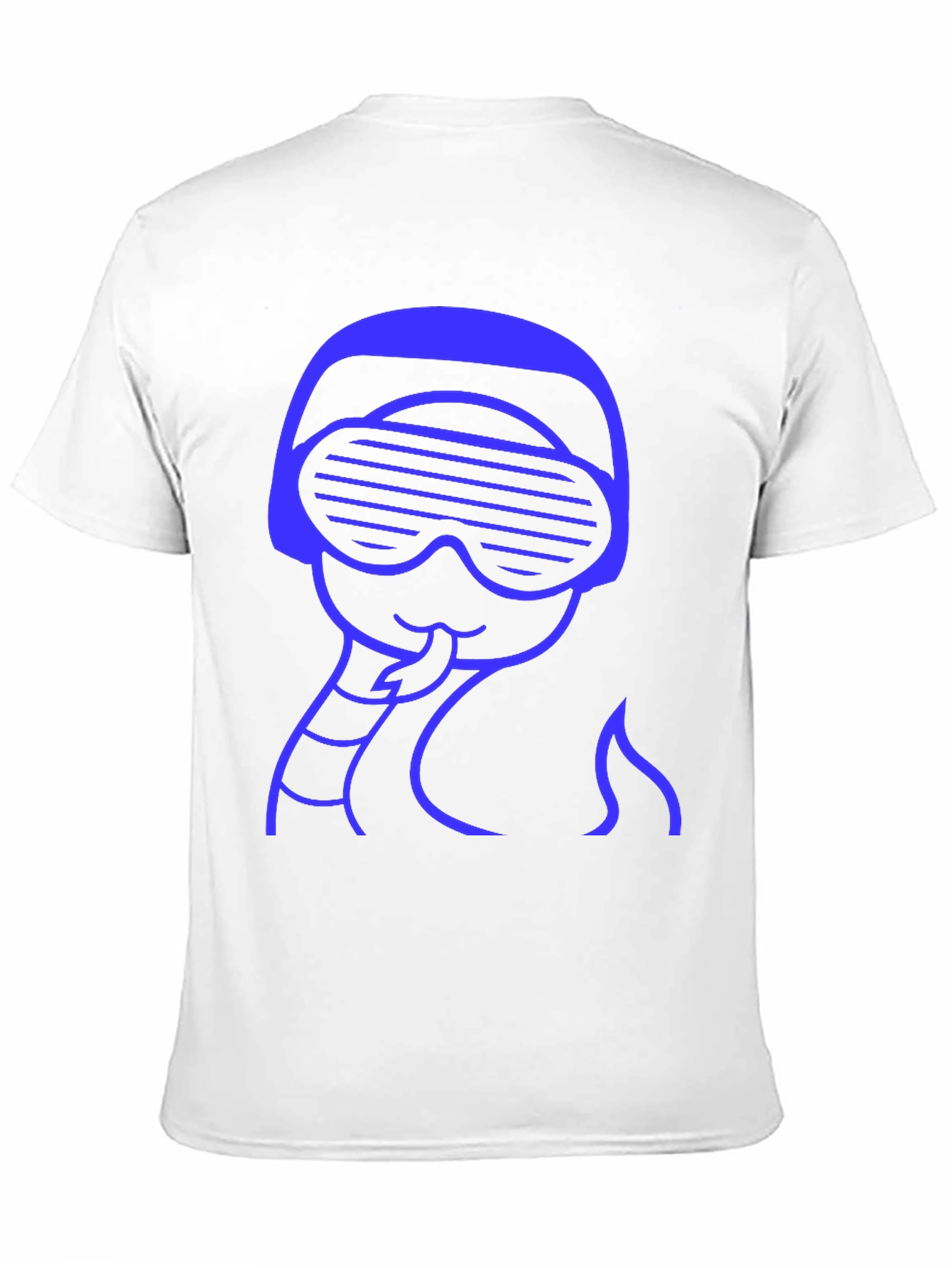 Retro Snake Tee - Black Crew Neck
