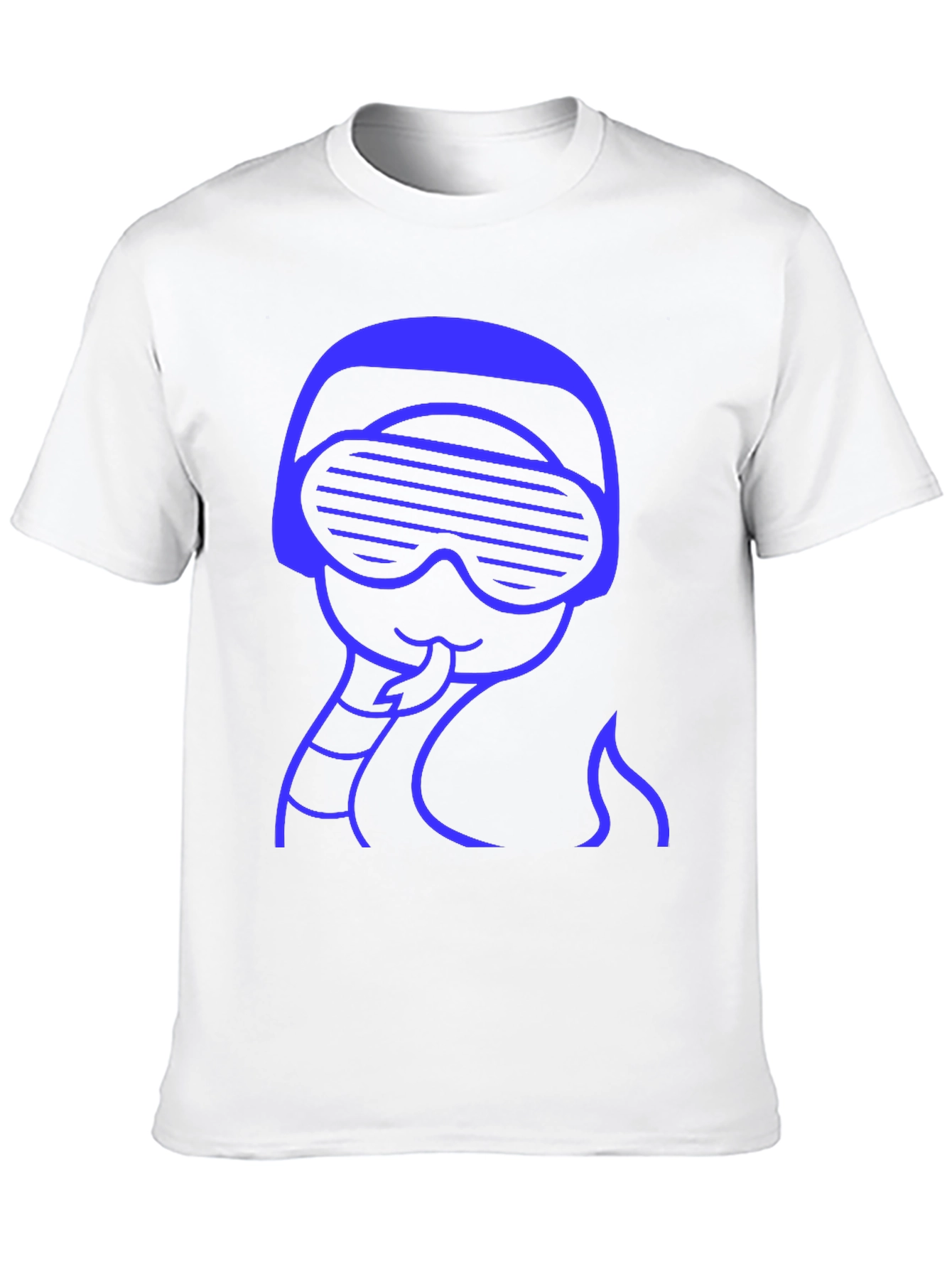 Retro Snake Tee - Black Crew Neck