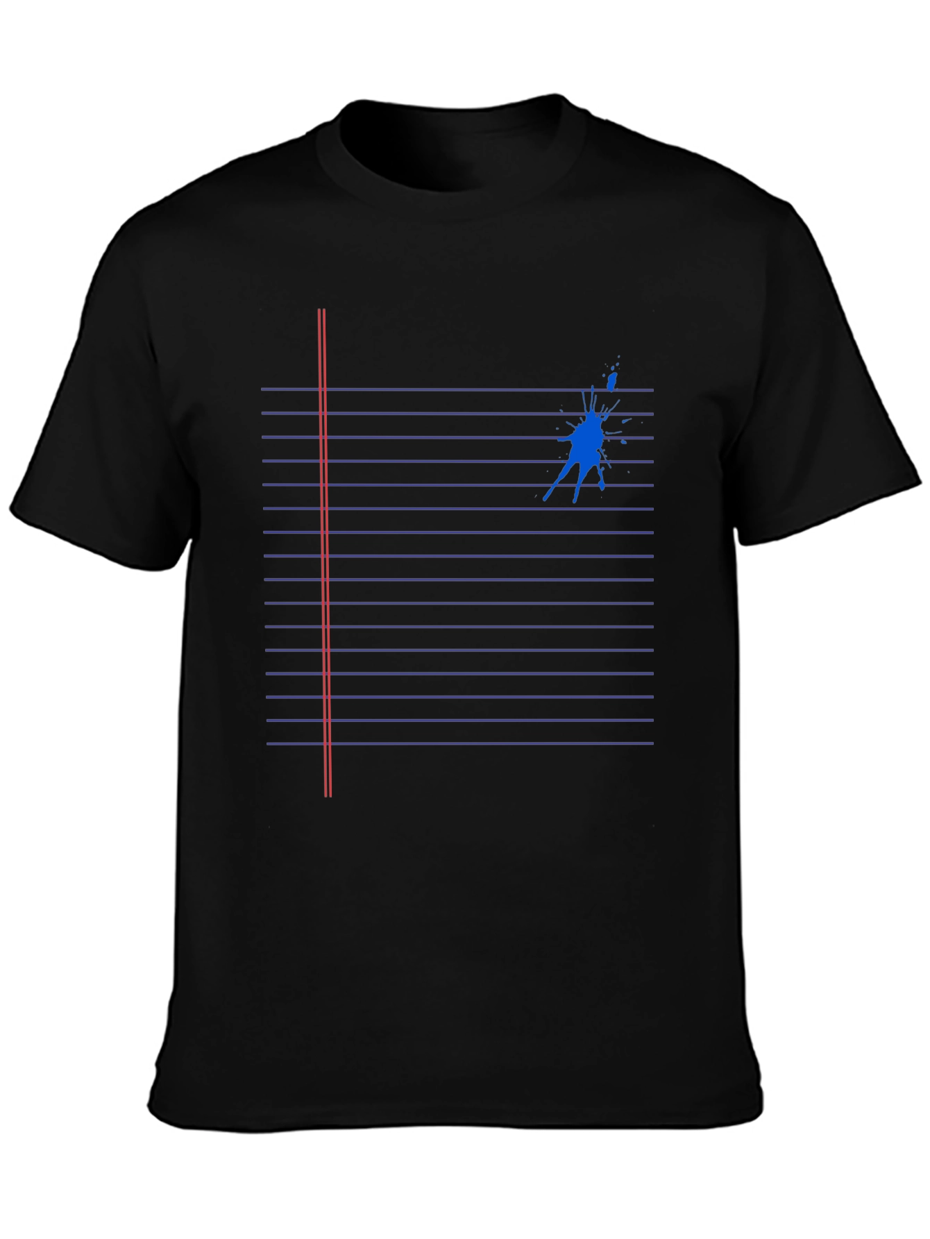 Notebook Paper Stain Graphic Tee