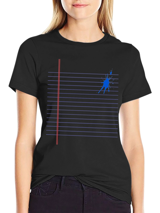 Notebook Paper Stain Graphic Tee