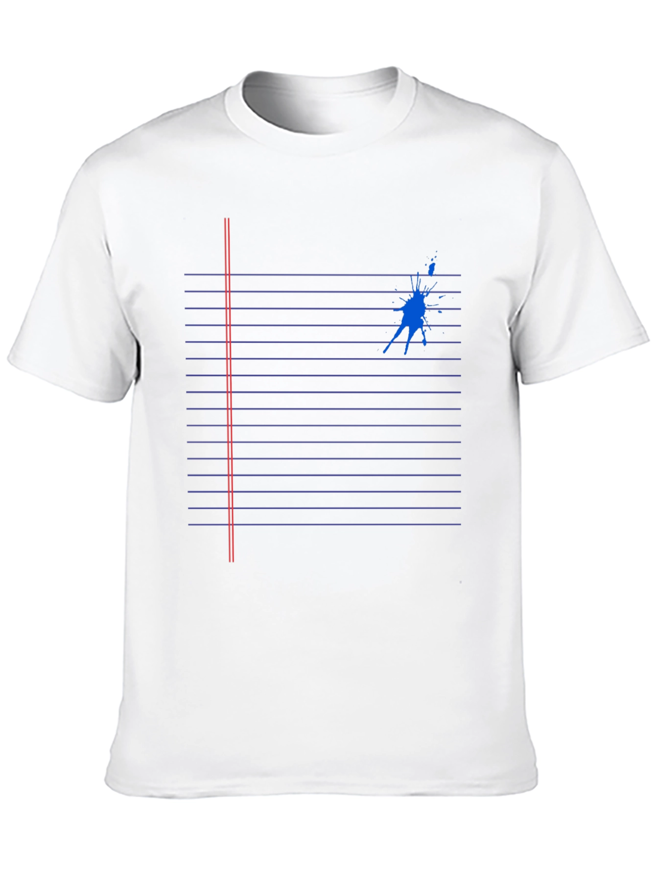Notebook Paper Stain Graphic Tee