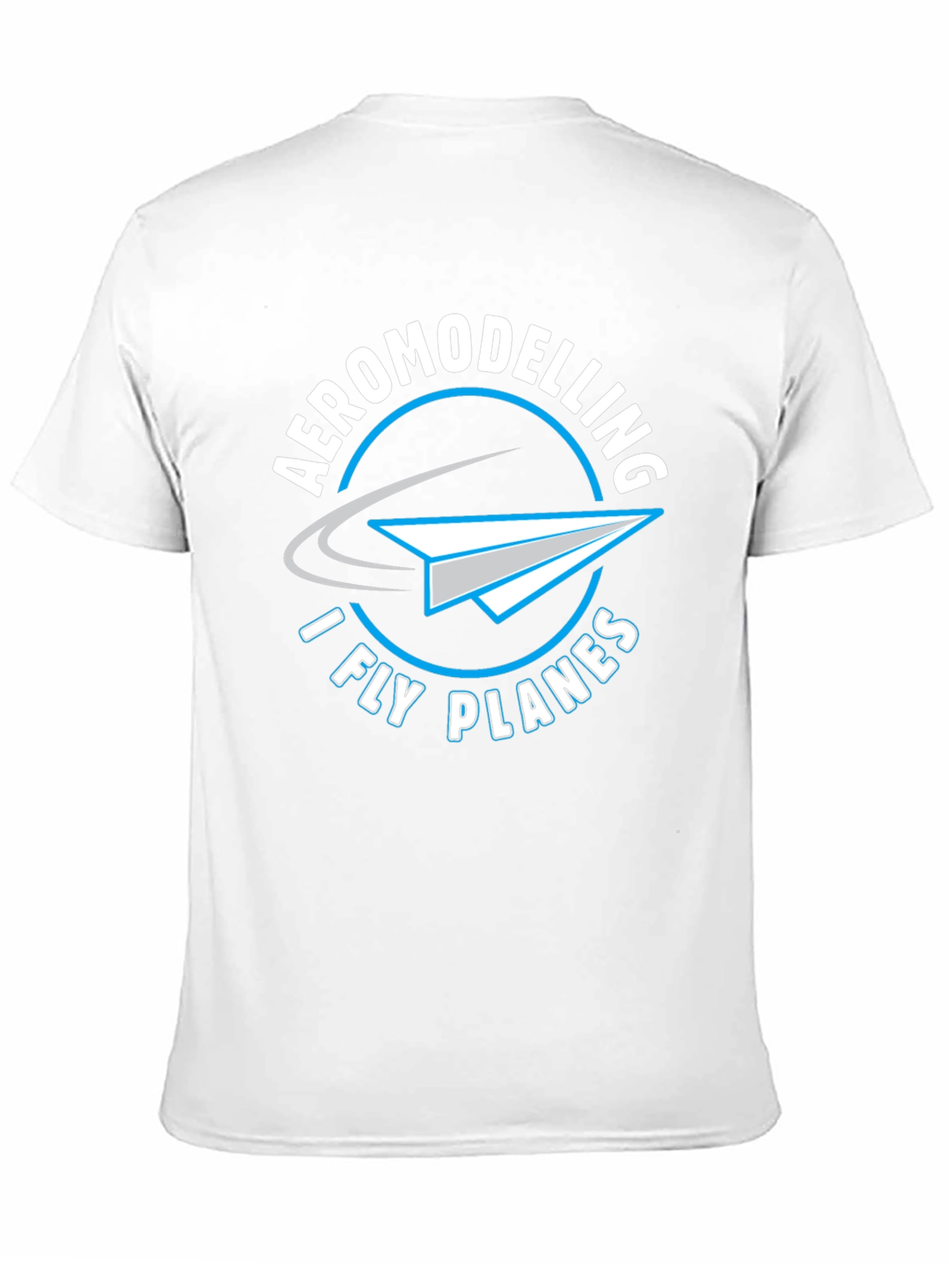 Aeromodelling - I Fly Planes Black T-Shirt