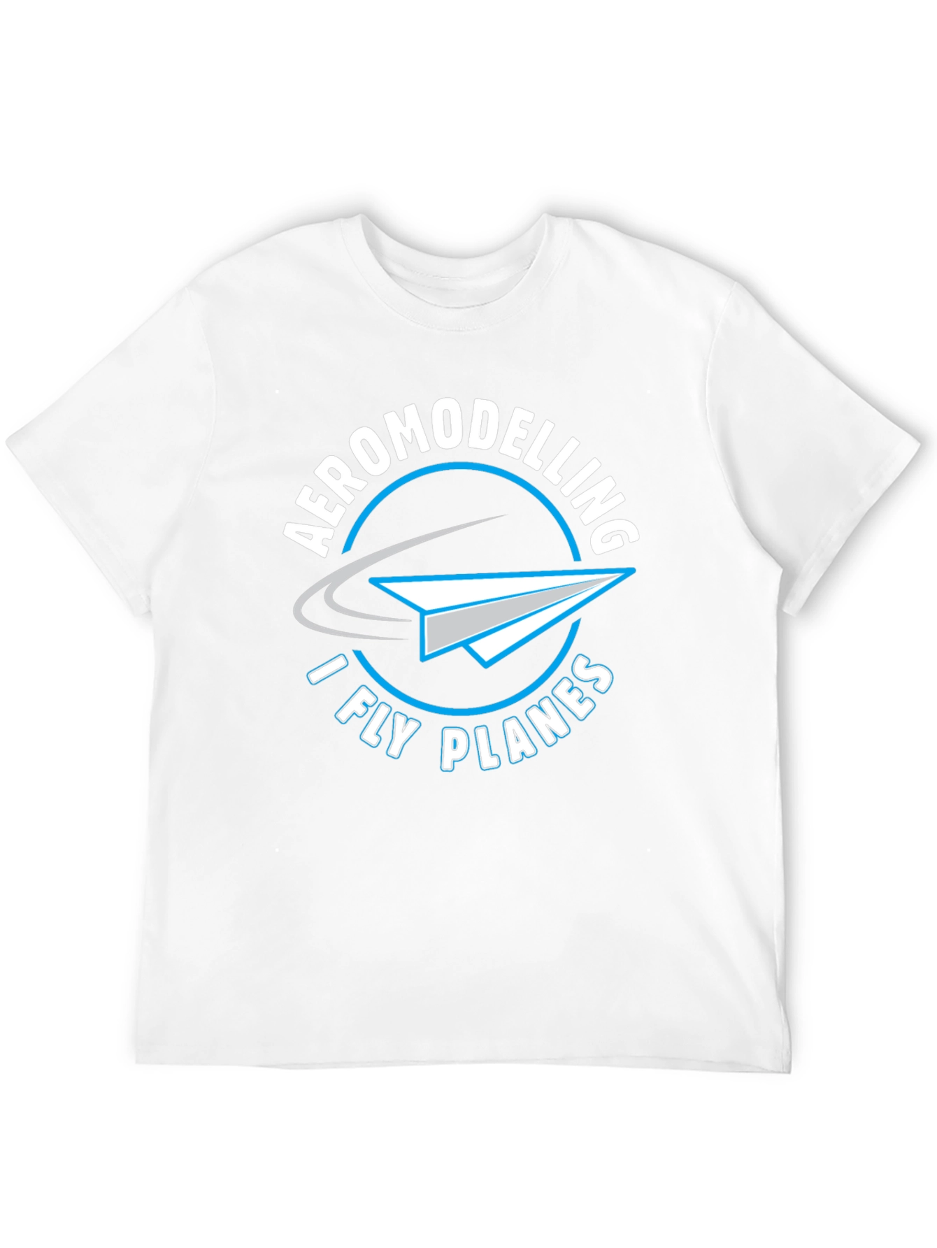 Aeromodelling - I Fly Planes Black T-Shirt