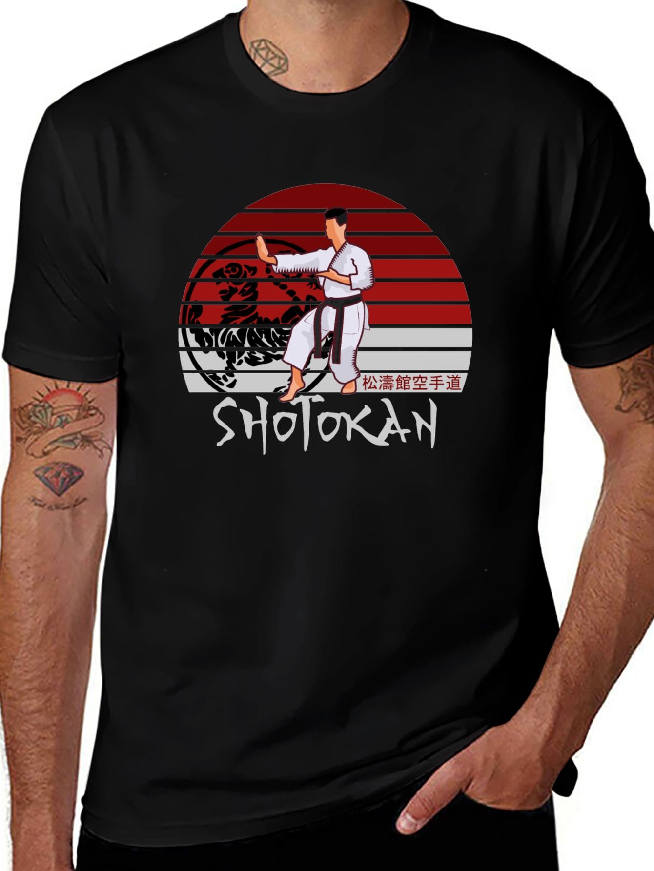 Shotokan Karate Martial Arts Graphic T-Shirt