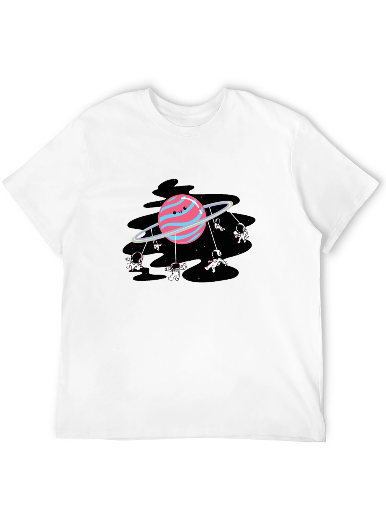 Astronauts on Planet Merry-Go-Round T-Shirt