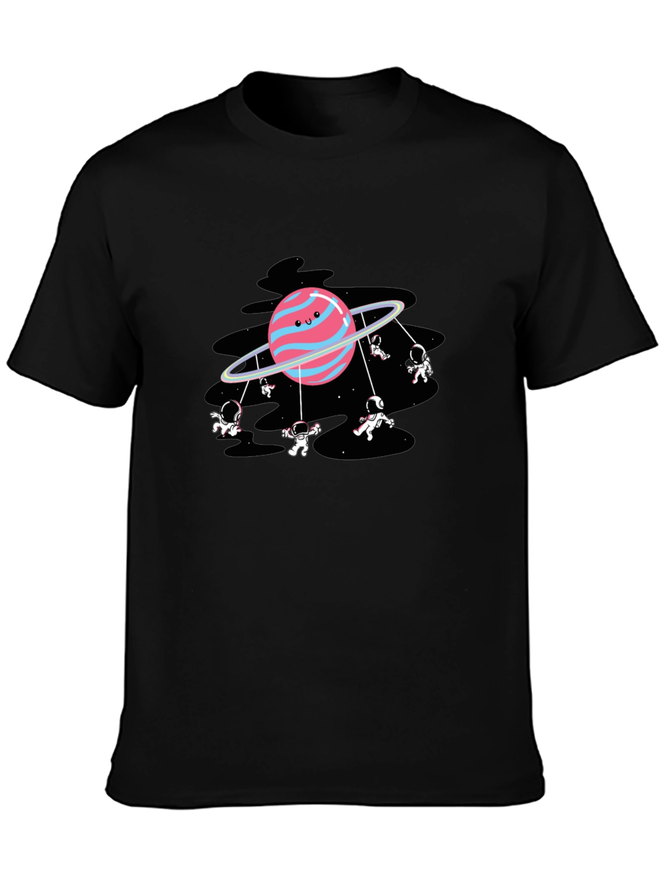 Astronauts on Planet Merry-Go-Round T-Shirt