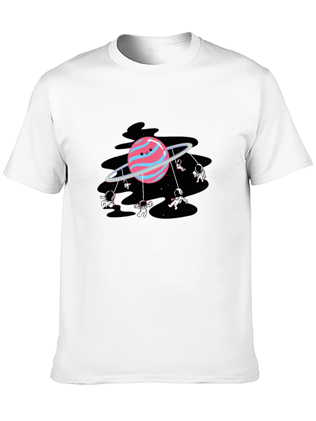 Astronauts on Planet Merry-Go-Round T-Shirt