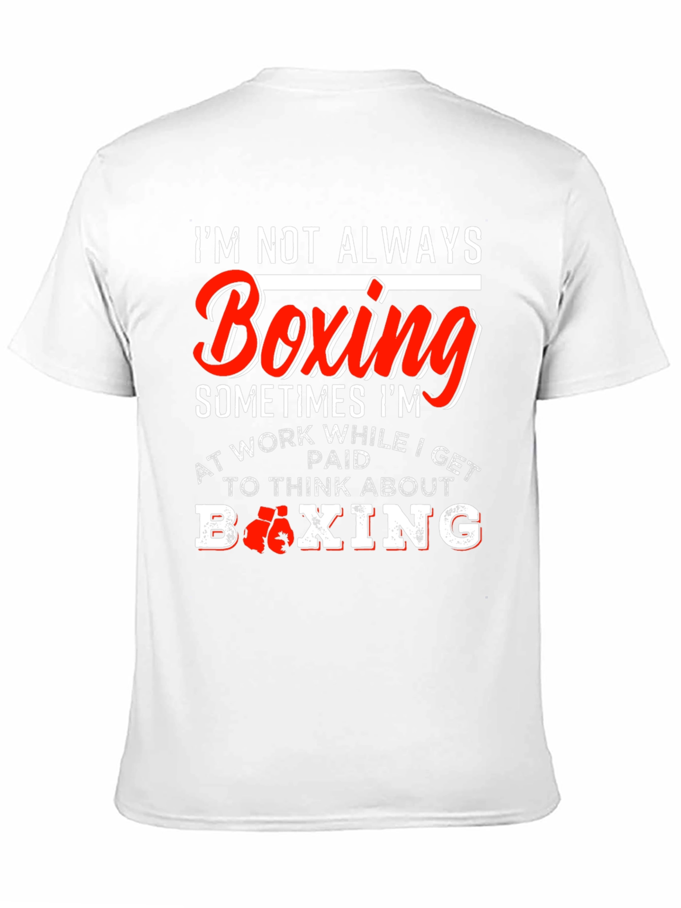 Boxing Enthusiast Graphic T-Shirt