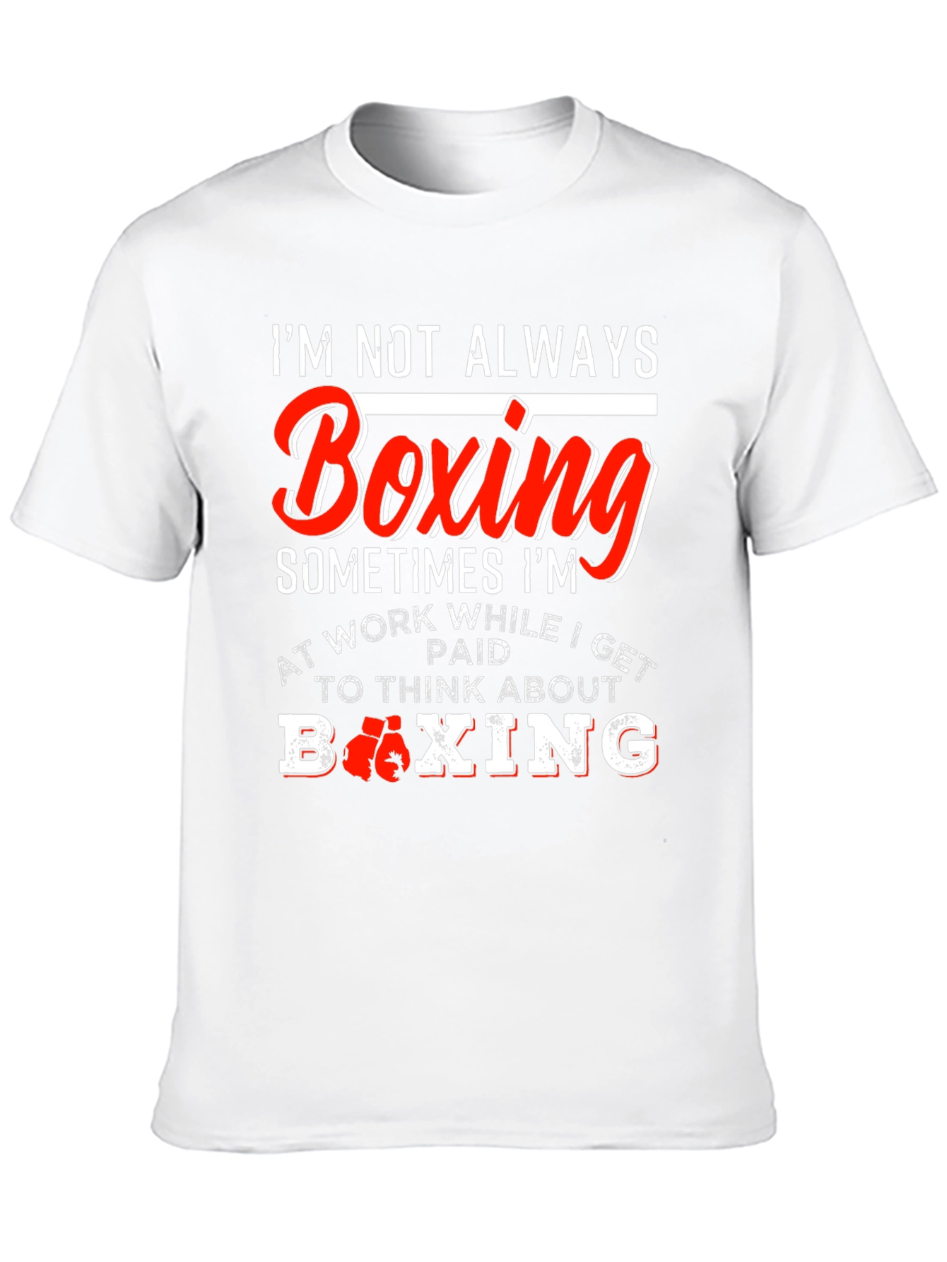 Boxing Enthusiast Graphic T-Shirt