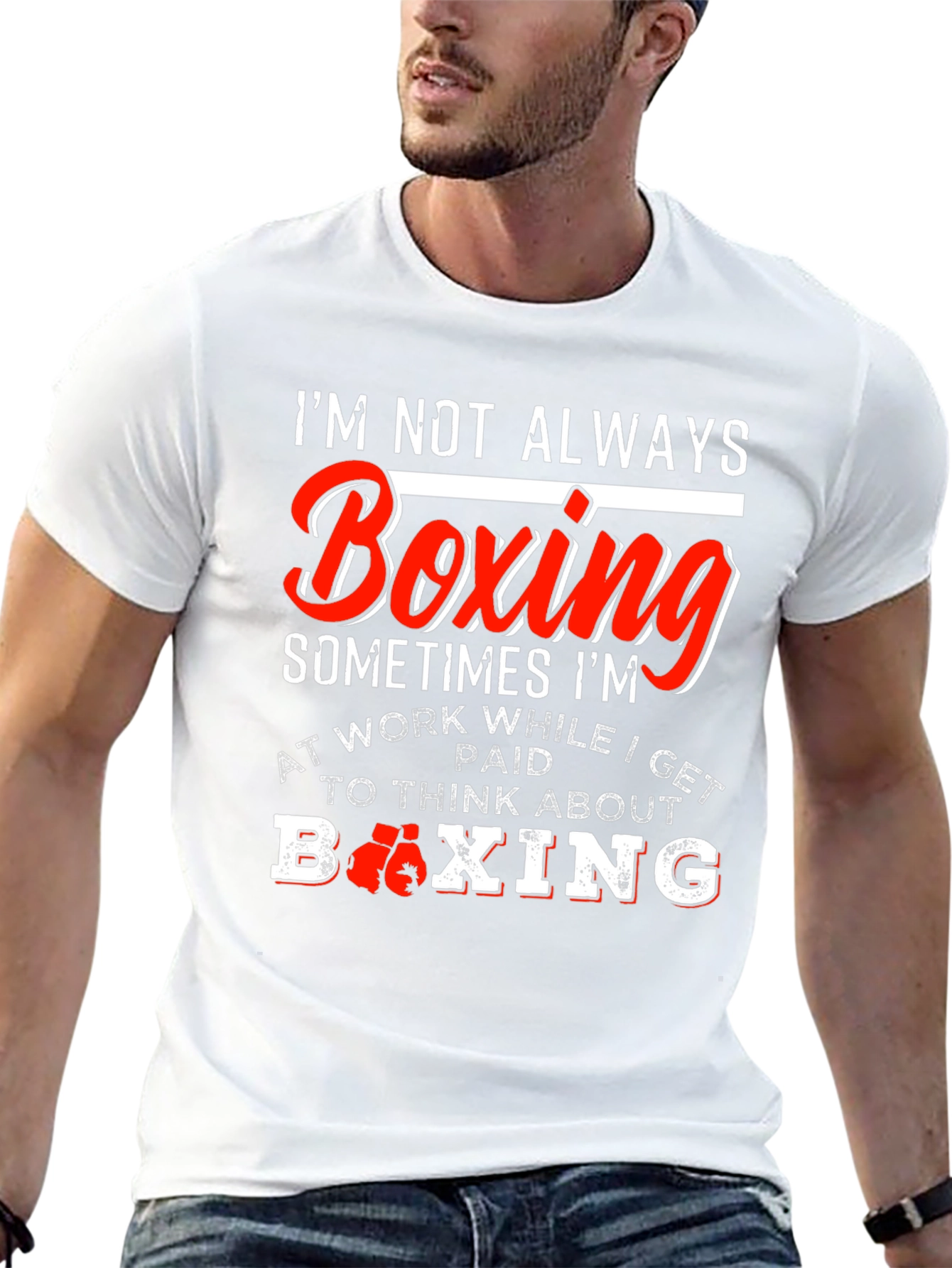 Boxing Enthusiast Graphic T-Shirt