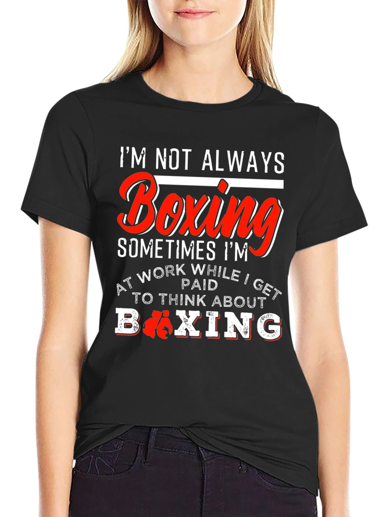 Boxing Enthusiast Graphic T-Shirt