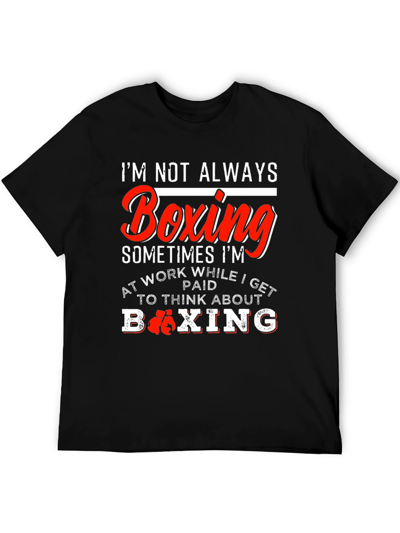 Boxing Enthusiast Graphic T-Shirt