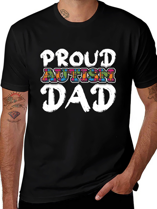 Proud Autism Dad T-Shirt