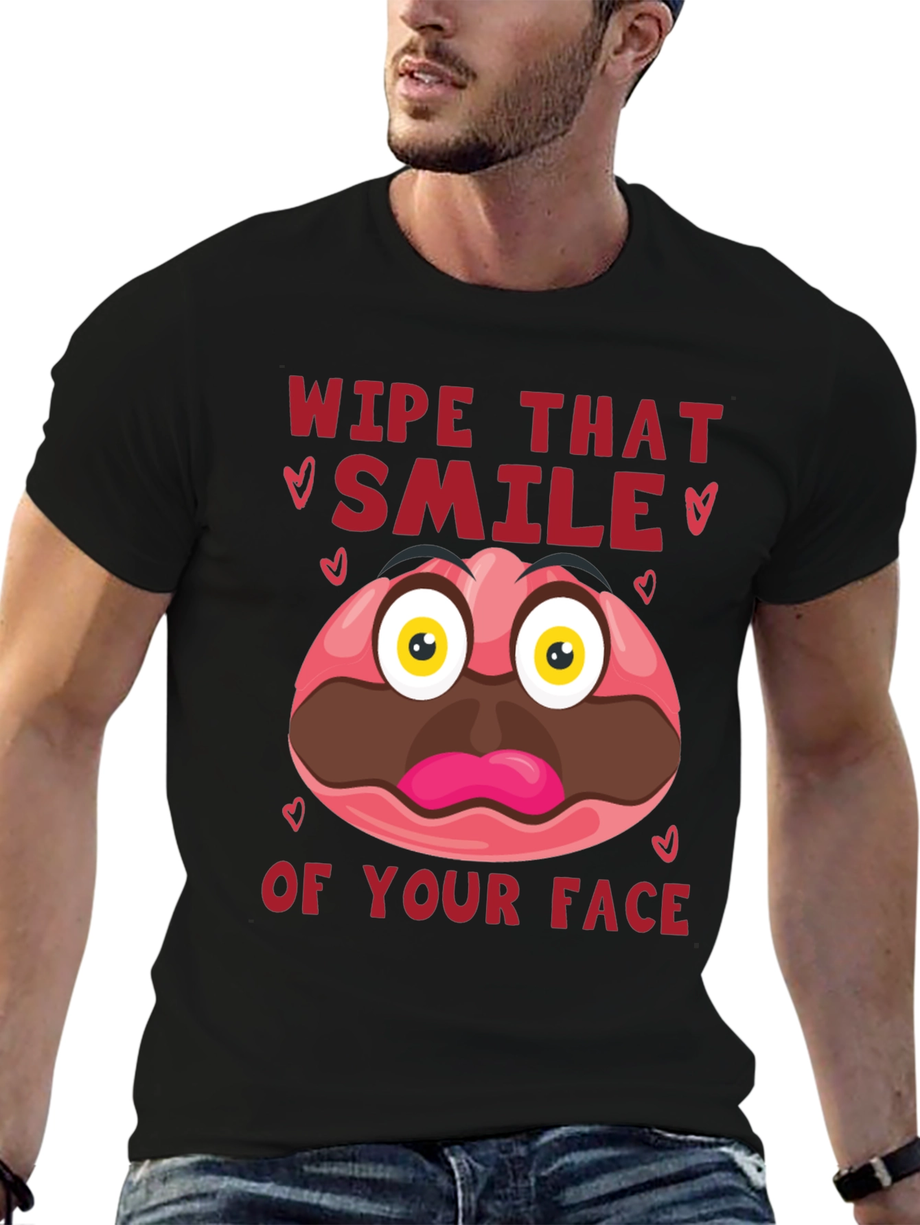 Wipe That Smile Graphic Tee