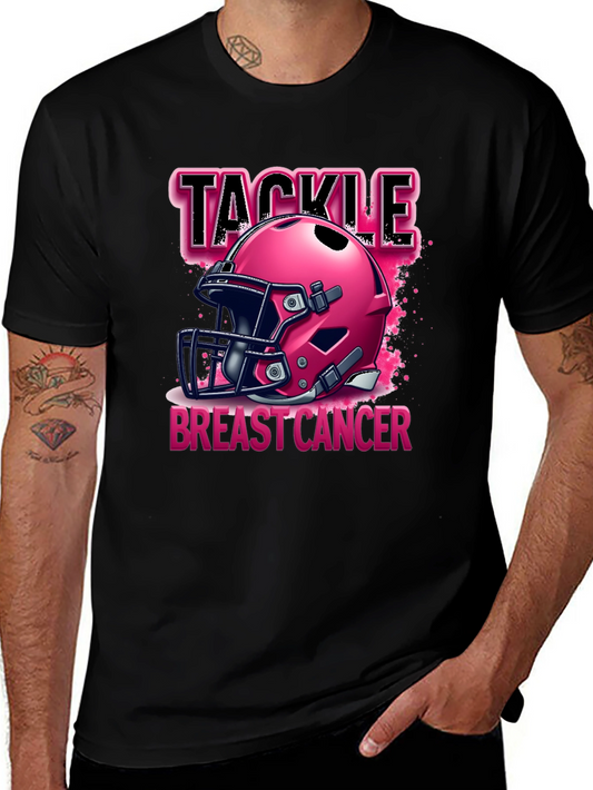 Tackle Breast Cancer T-Shirt