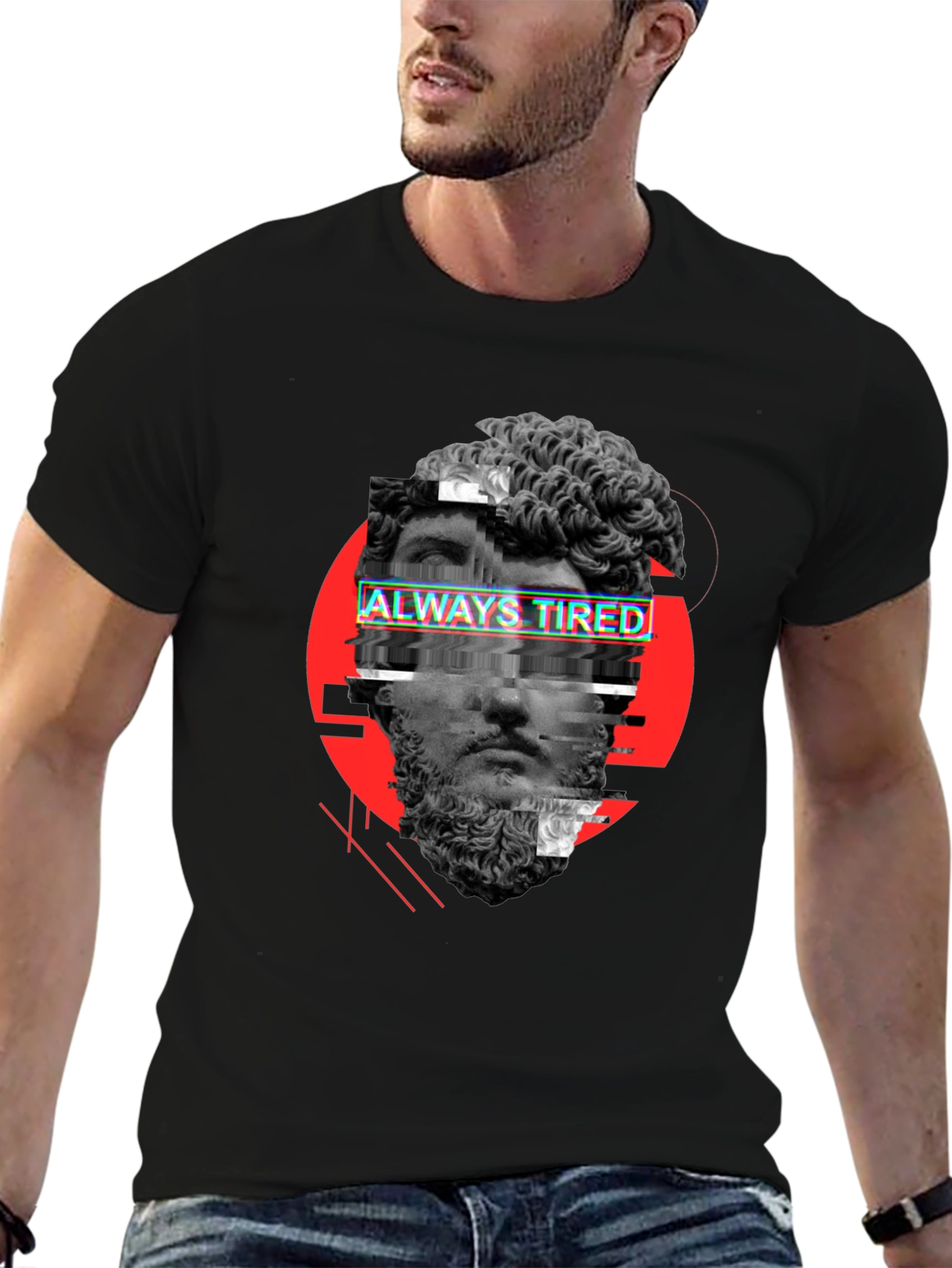 Always Tired Graphic Tee - Trendy Streetwear T-Shirt