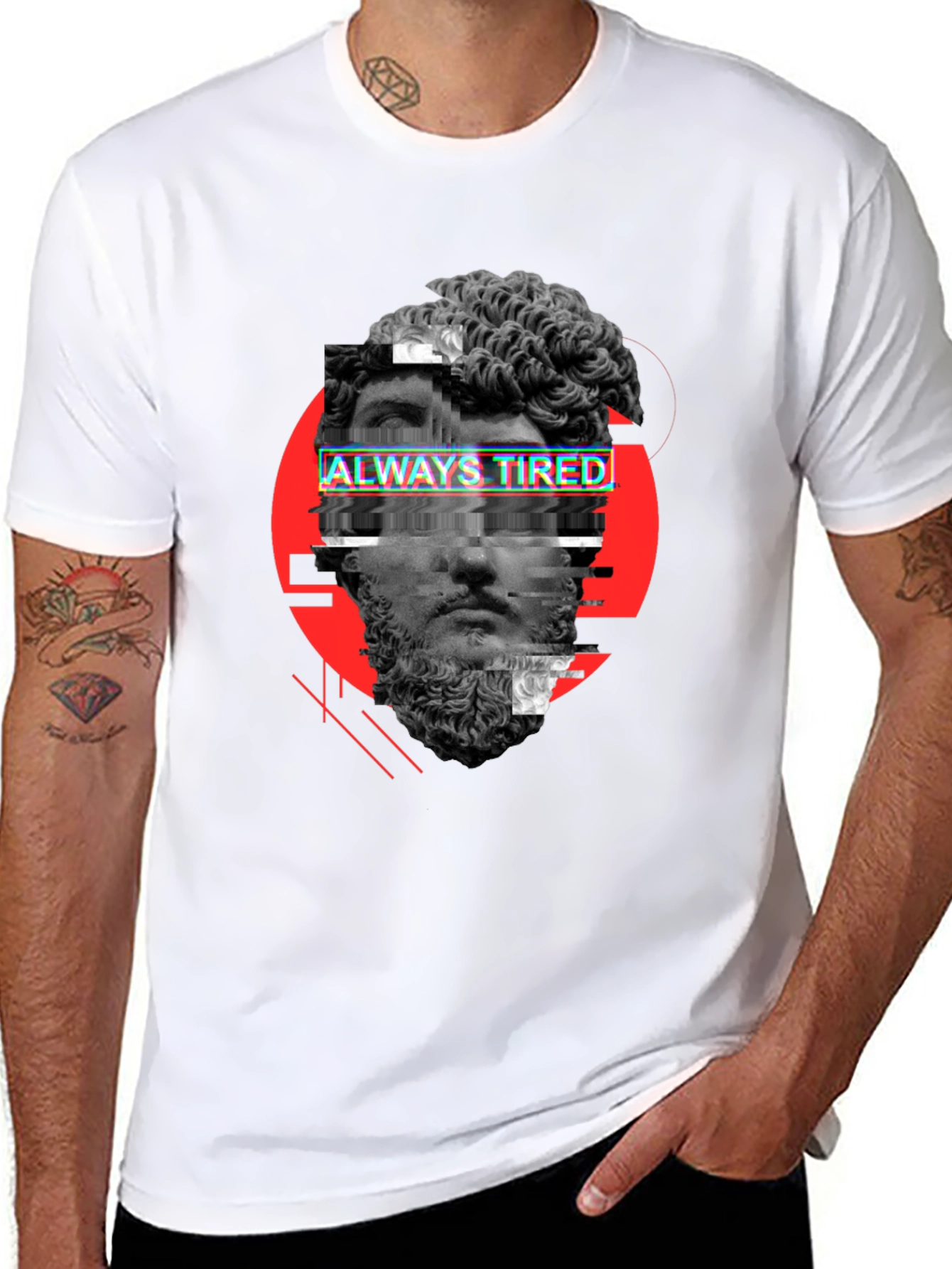 Always Tired Graphic Tee - Trendy Streetwear T-Shirt