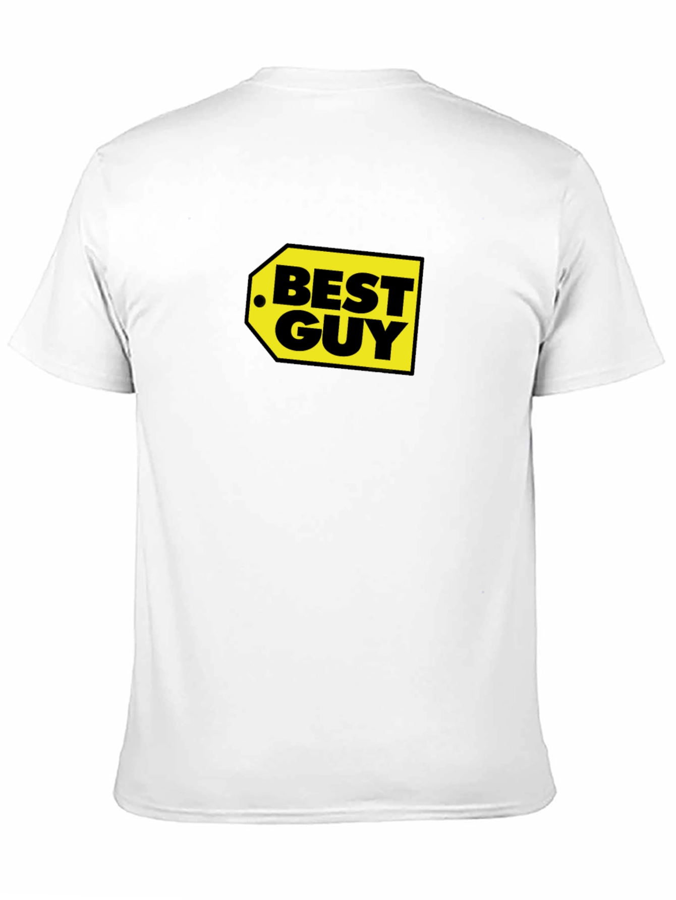 Best Guy Graphic Tee - Black Crew Neck T-Shirt