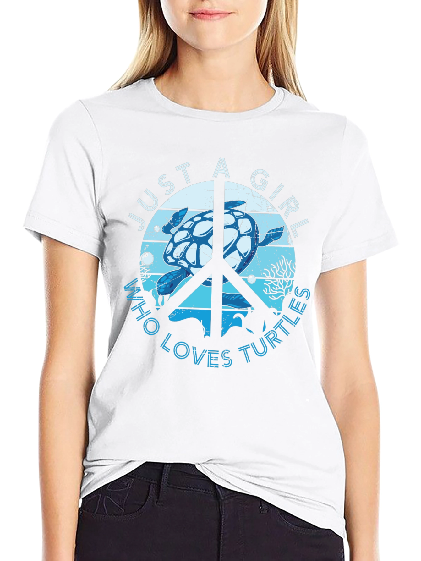 Just A Girl Who Loves Turtles T-Shirt