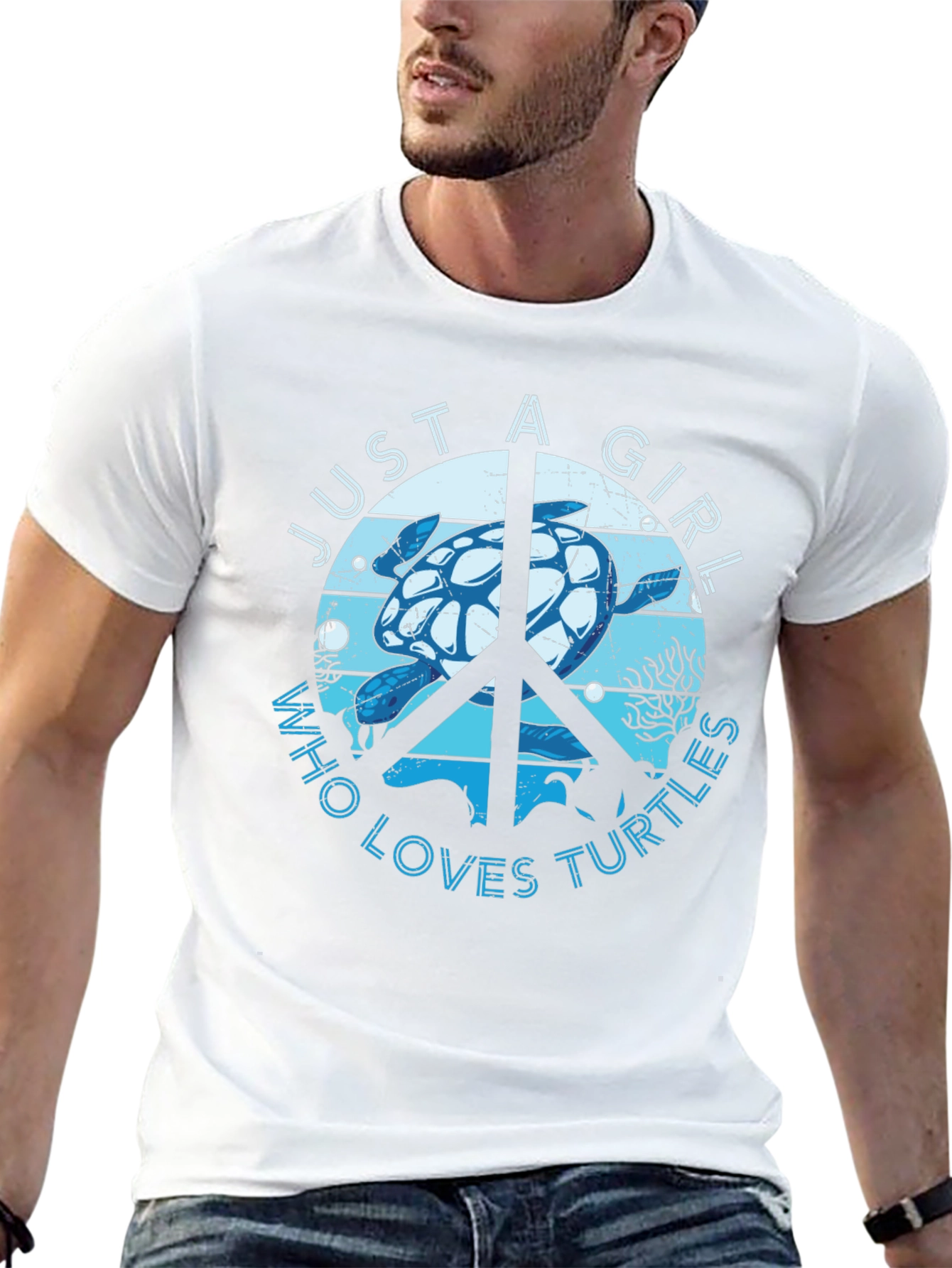 Just A Girl Who Loves Turtles T-Shirt