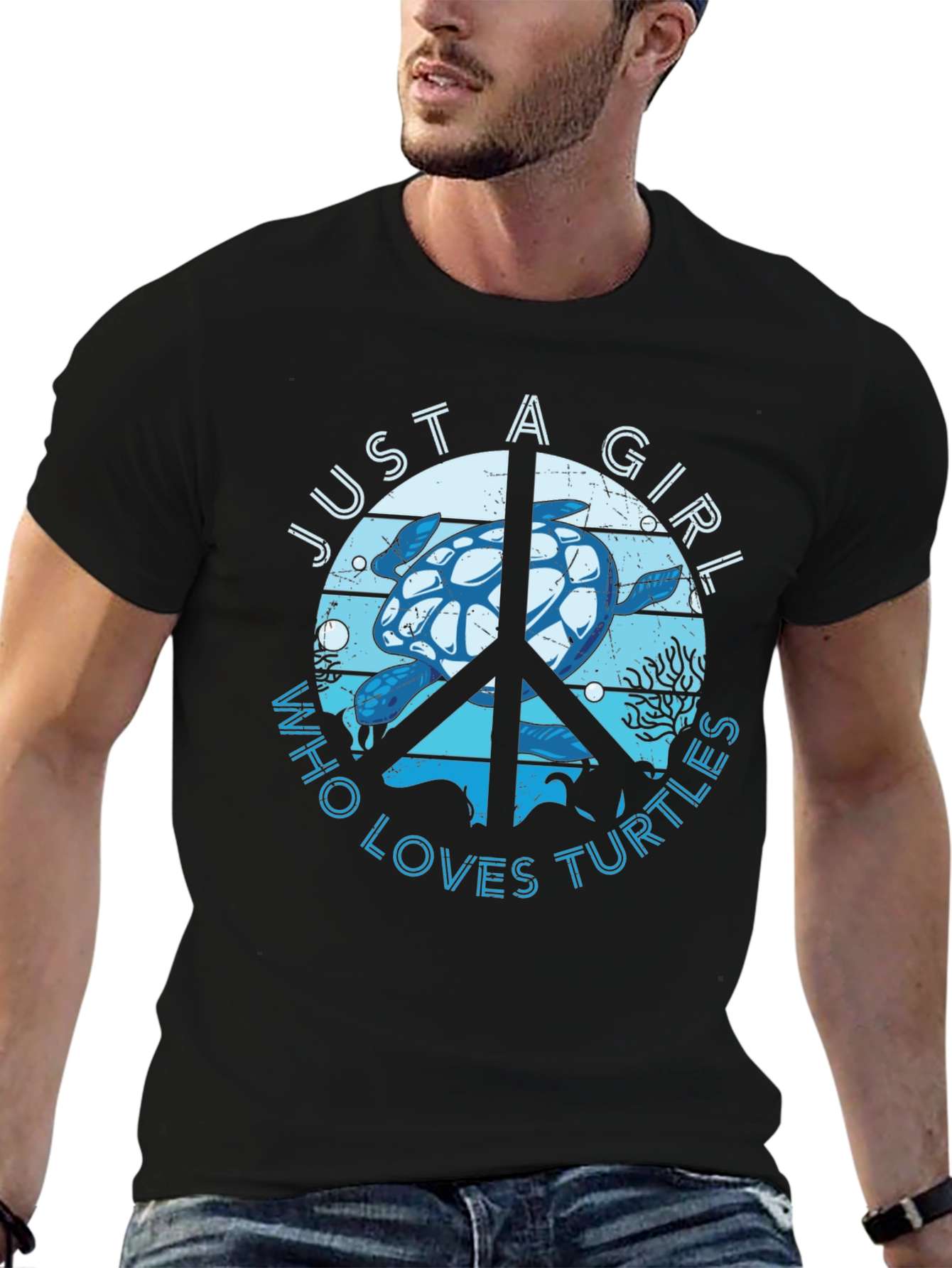 Just A Girl Who Loves Turtles T-Shirt