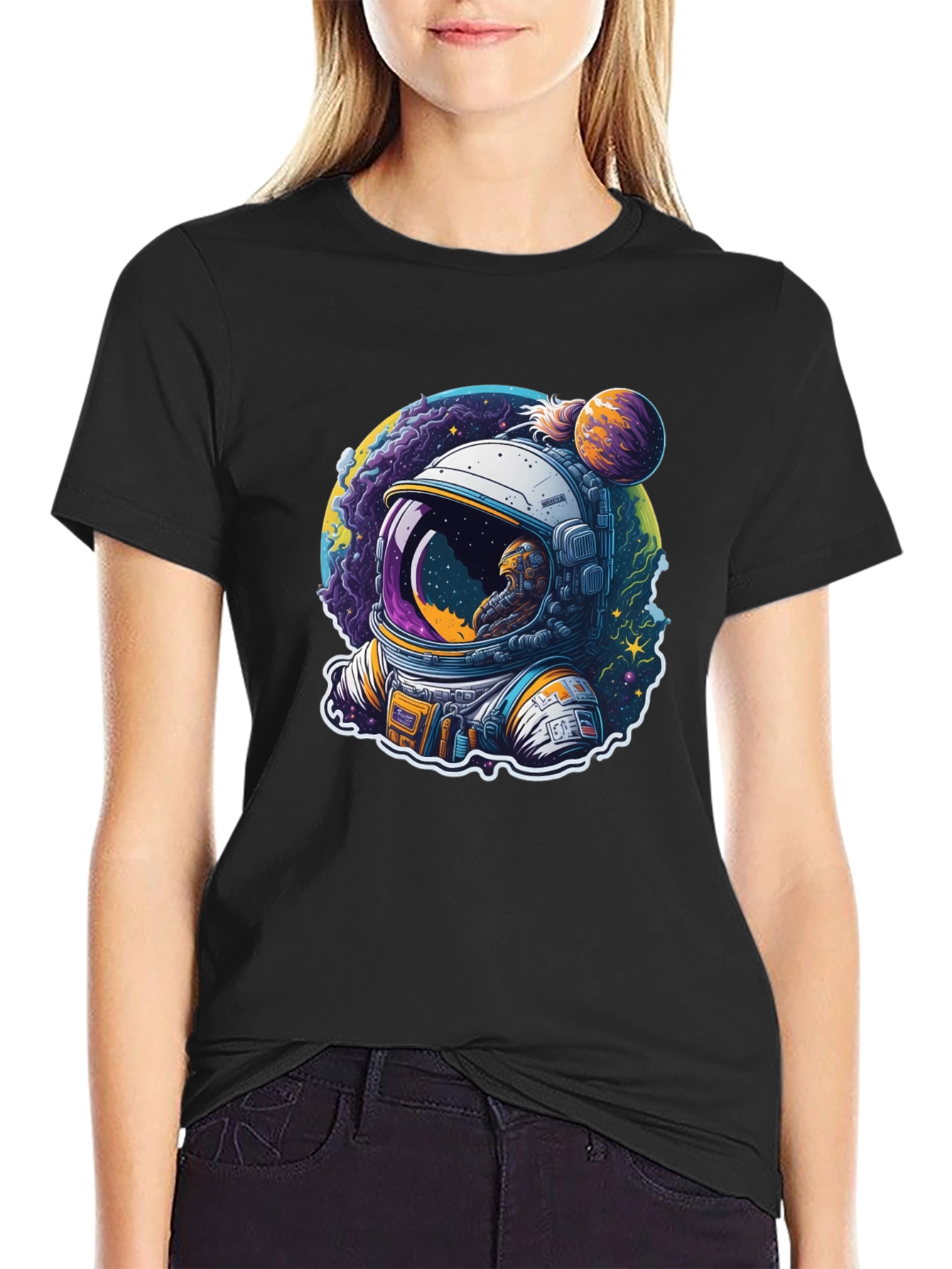Astronaut Graphic T-Shirt - Space Design Tee