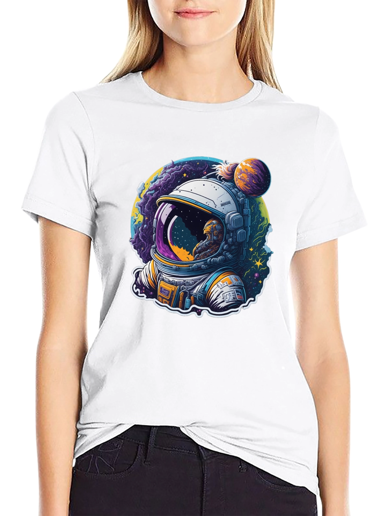 Astronaut Graphic T-Shirt - Space Design Tee