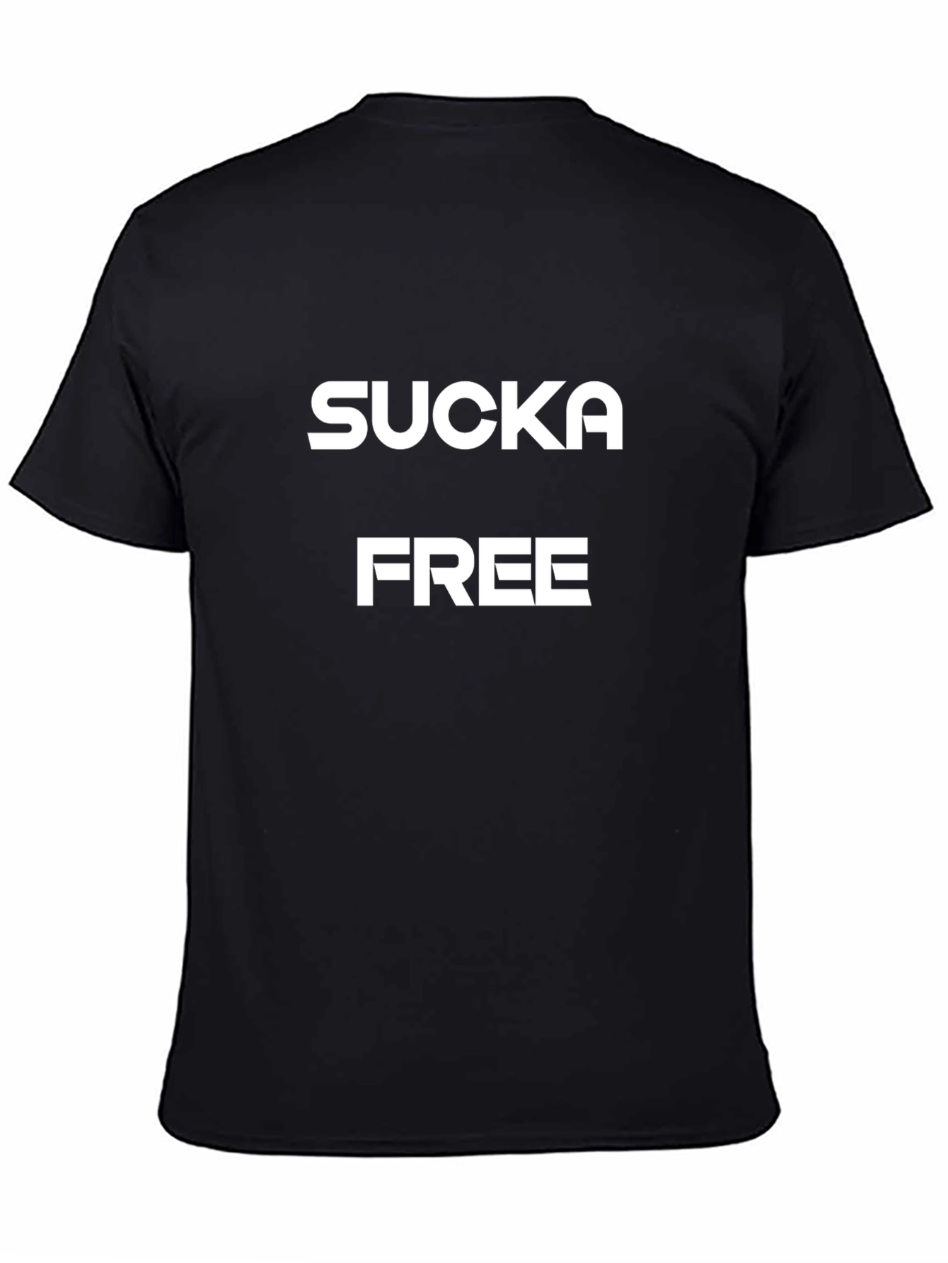 Sucka Free Graphic T-Shirt - Bold Black Tee