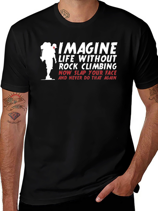 Imagine Rock Climbing T-Shirt