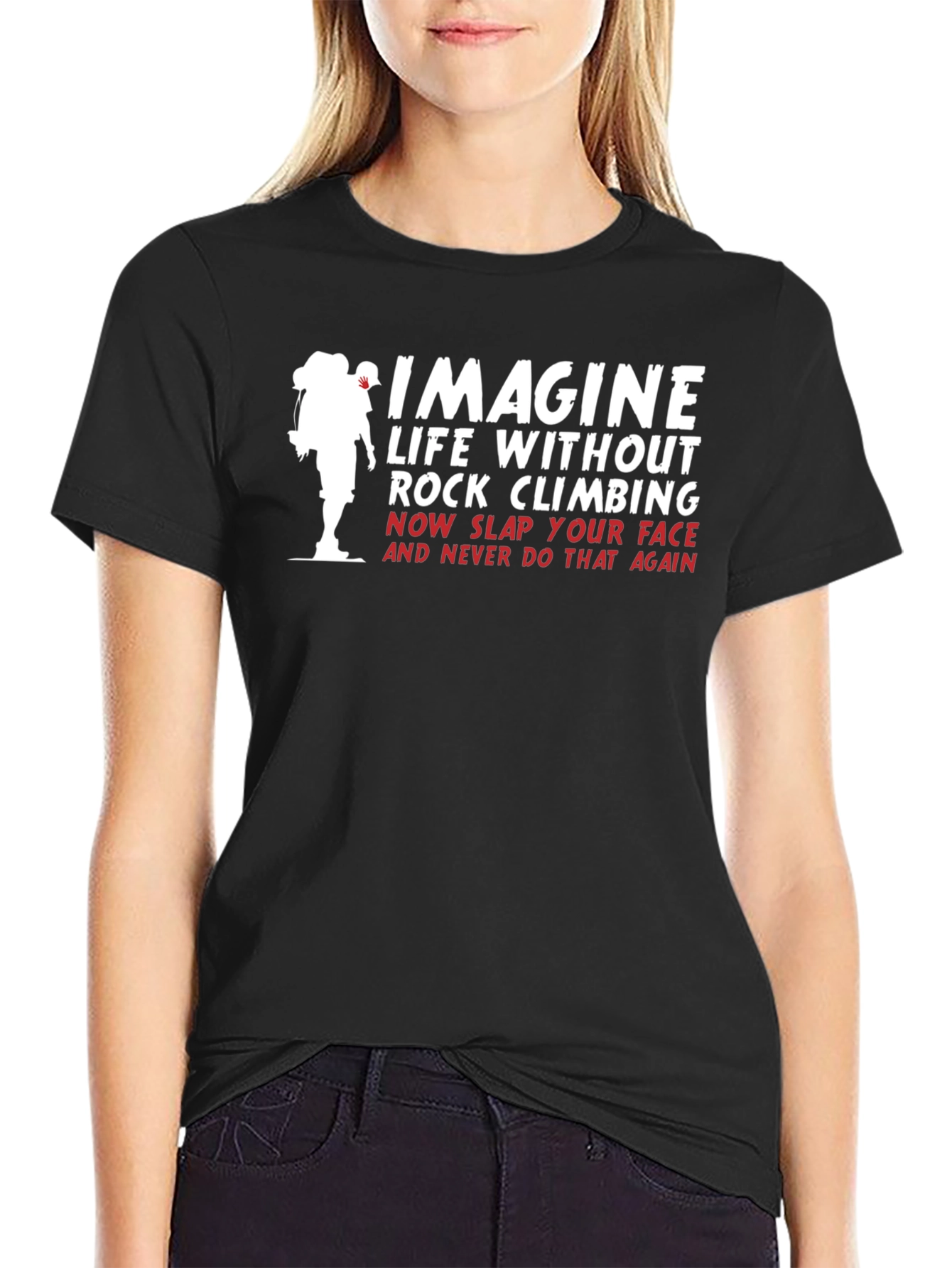 Imagine Rock Climbing T-Shirt