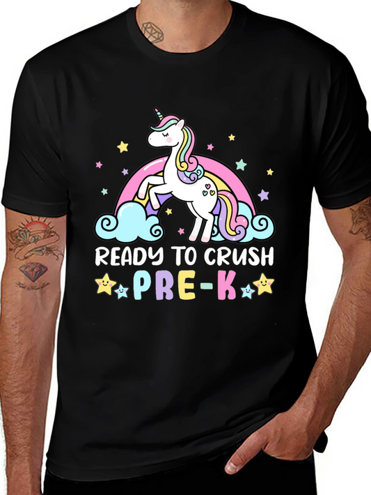 Ready to Crush Pre-K Unicorn T-Shirt