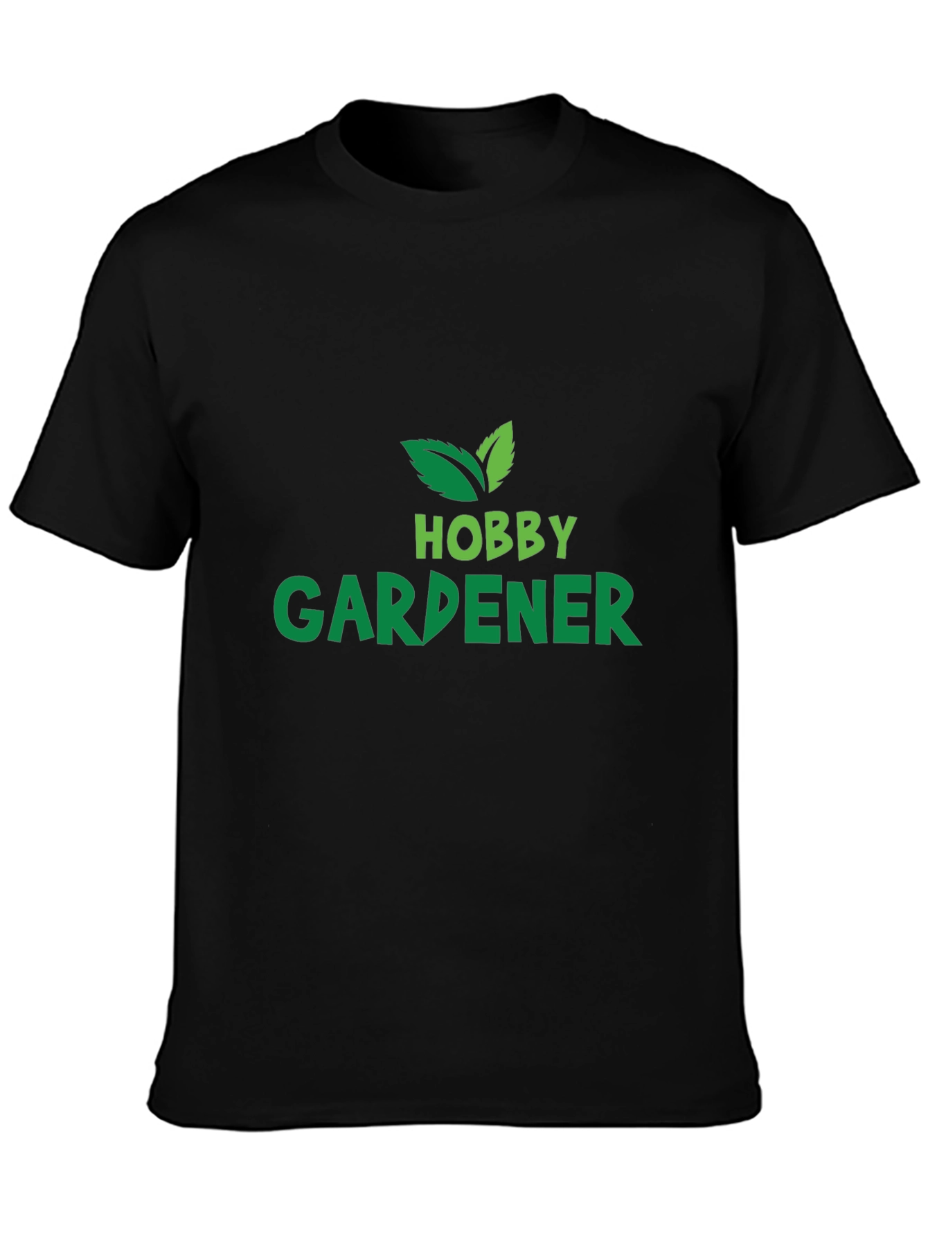 Hobby Gardener Black T-Shirt