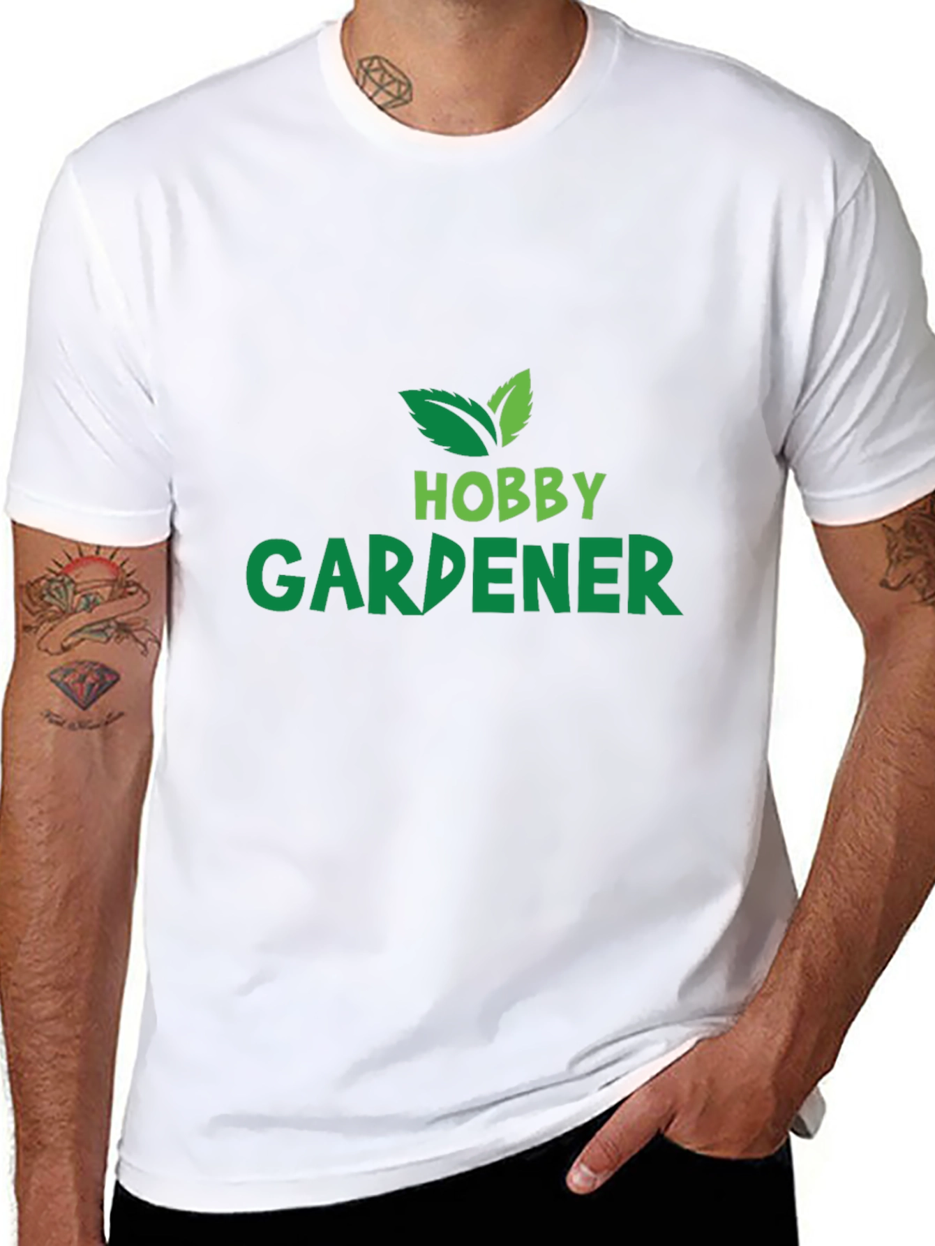 Hobby Gardener Black T-Shirt