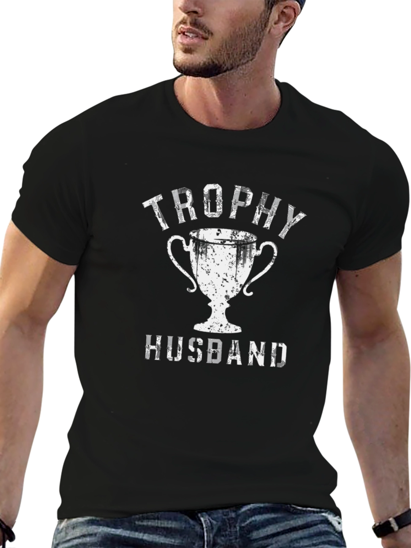 Trophy Husband Graphic Novelty T-Shirt