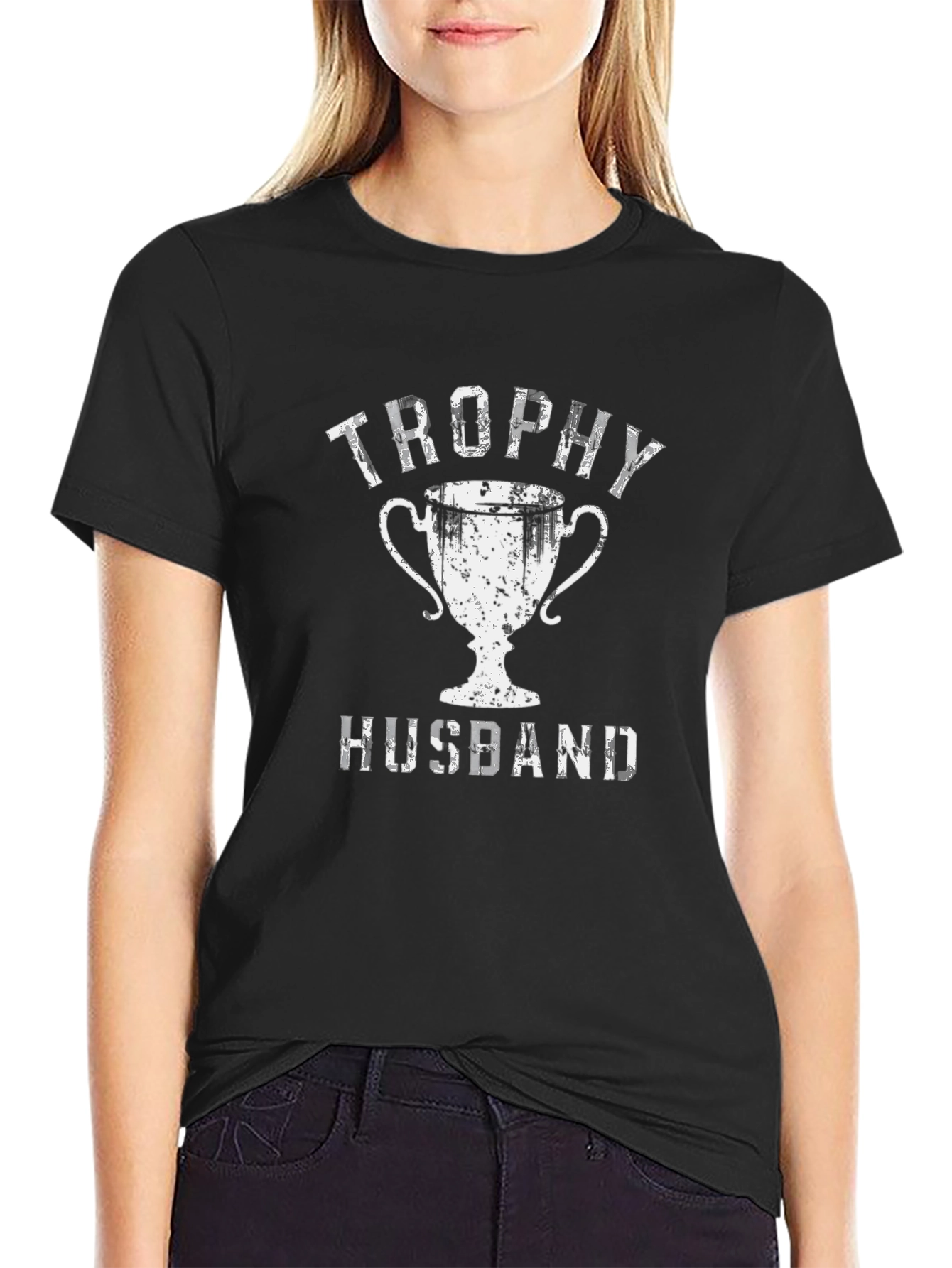 Trophy Husband Graphic Novelty T-Shirt