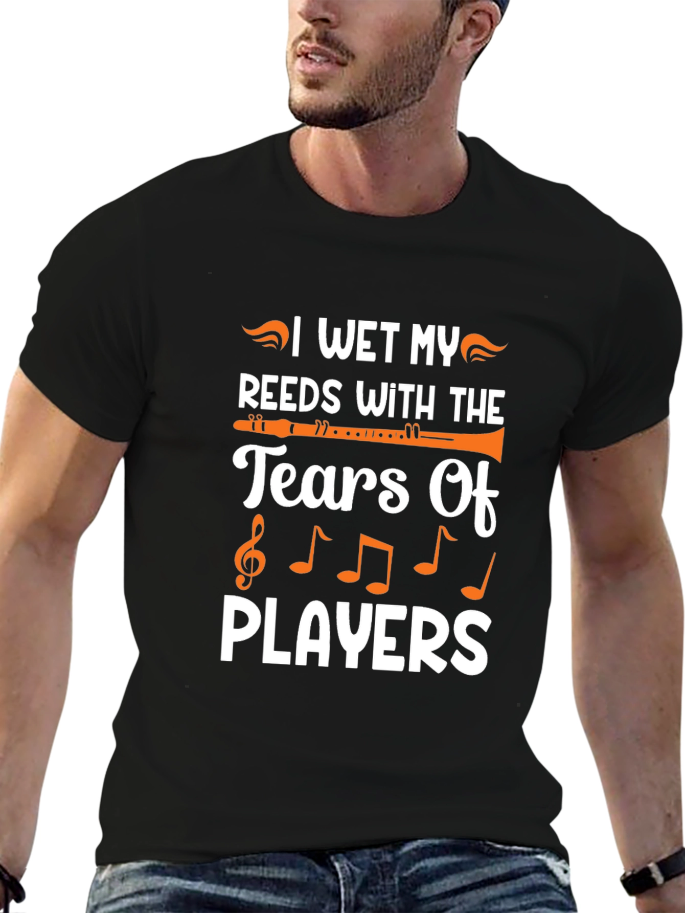 I Wet My Reeds T-Shirt - Musician Humor