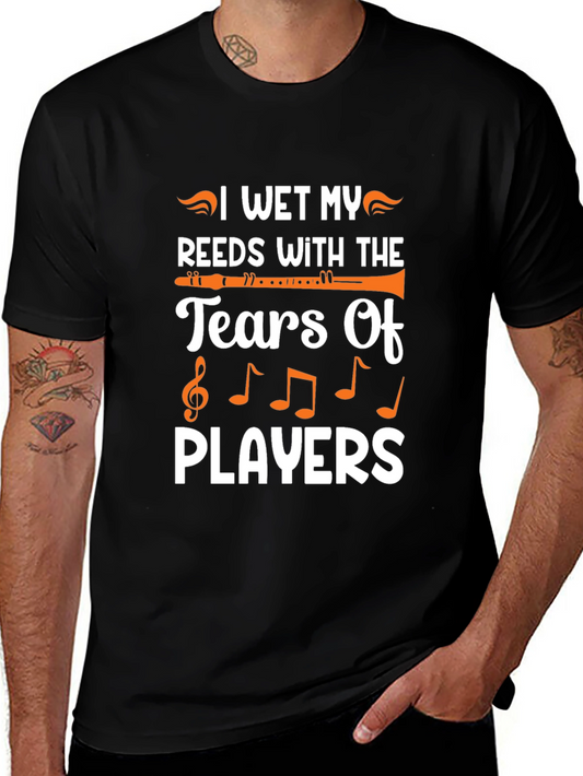 I Wet My Reeds T-Shirt - Musician Humor