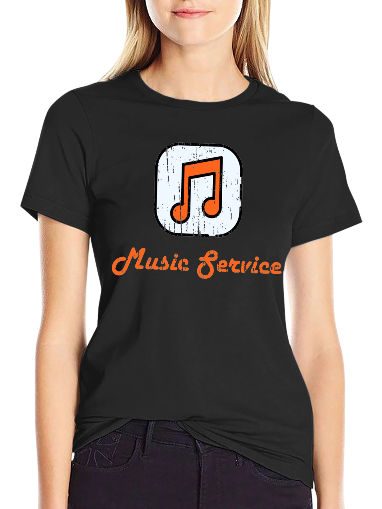 Music Service Graphic T-Shirt
